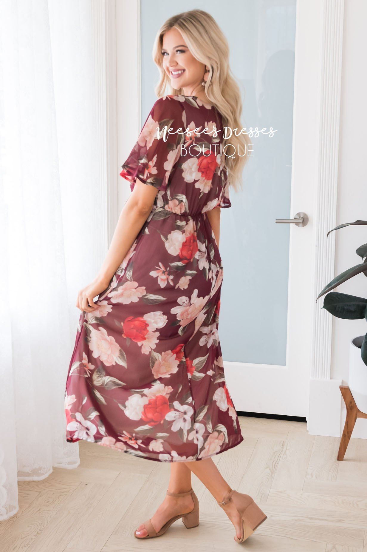 The Lindley Modest Dresses vendor-unknown