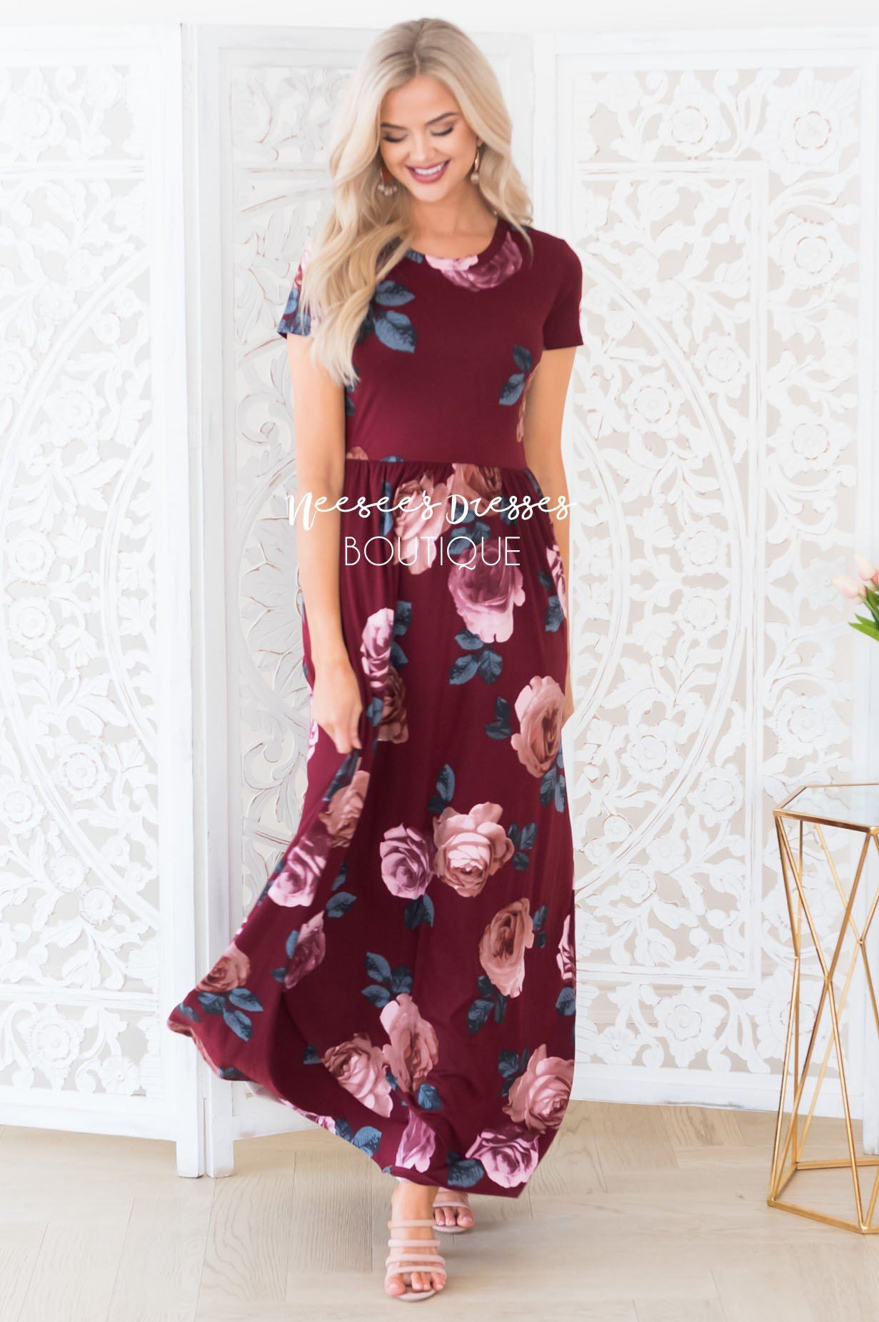 The Amanda Modest Dresses vendor-unknown