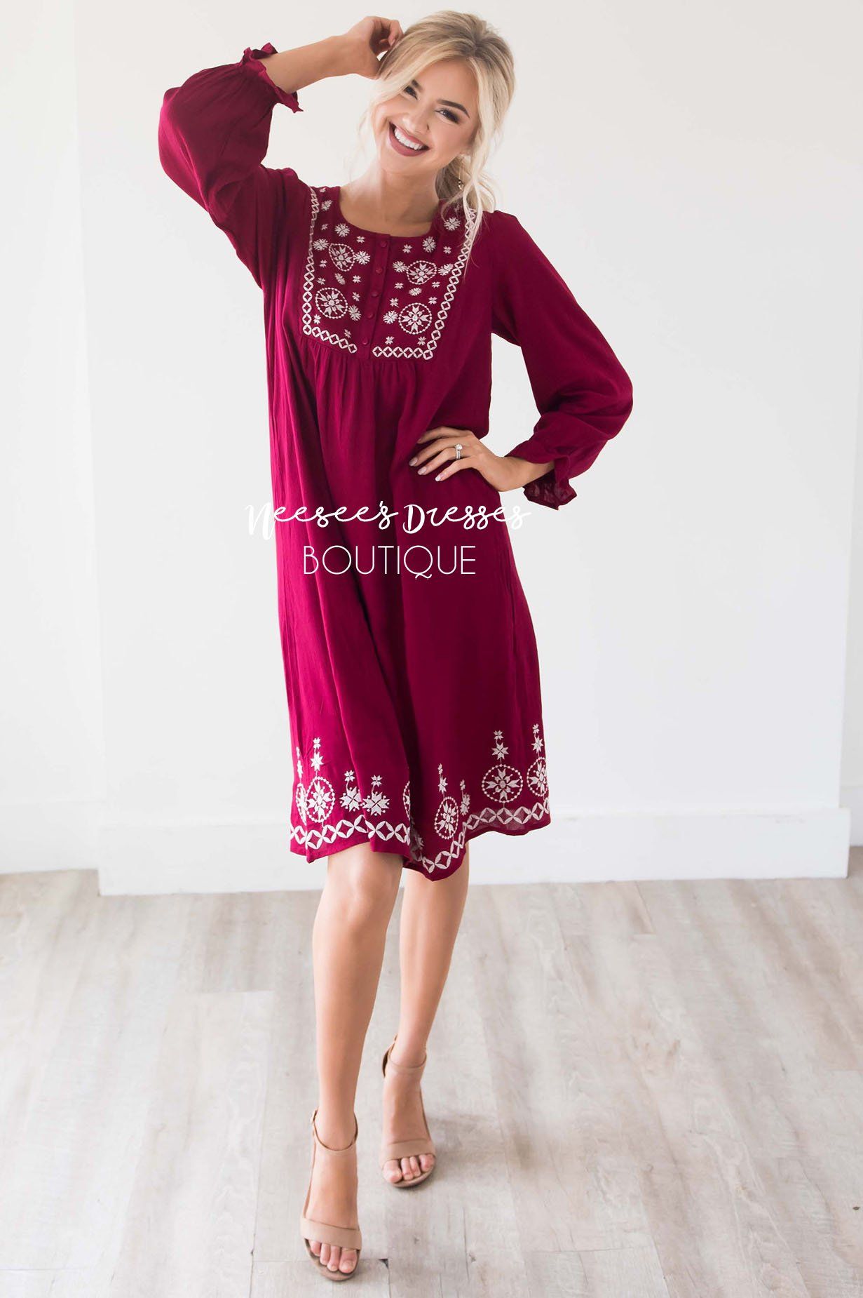 The Kayleah Modest Dresses vendor-unknown