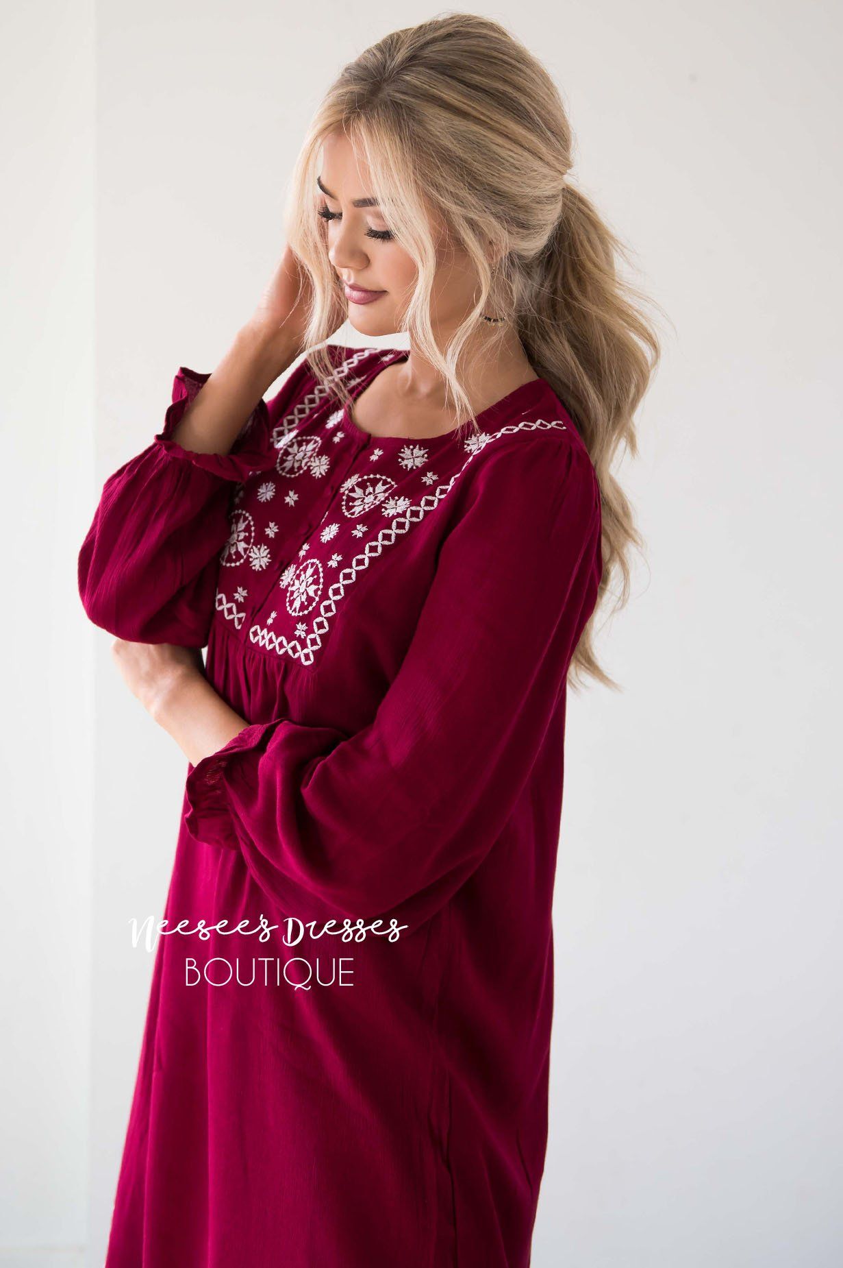 The Kayleah Modest Dresses vendor-unknown