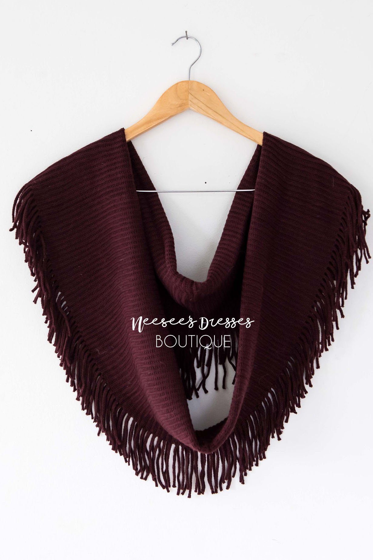 Back To Reality Knit Infinity Scarf Accessories & Shoes Leto Accessories