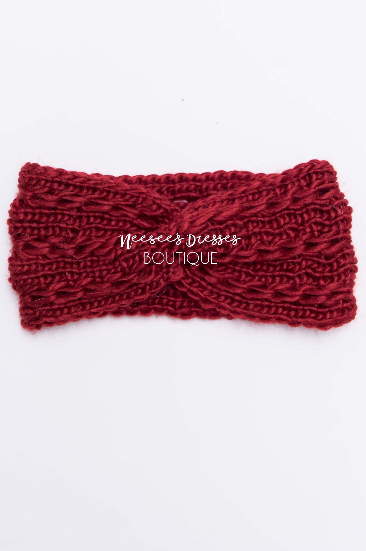 Instant Love Twist Knit Headband Accessories & Shoes Hana