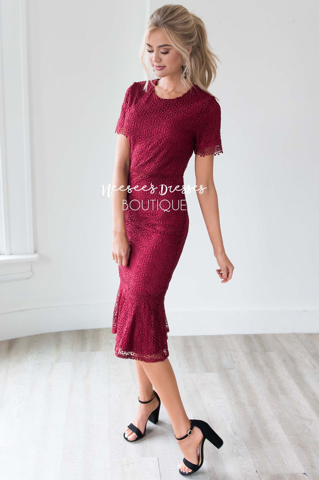 The Camila Modest Dresses vendor-unknown