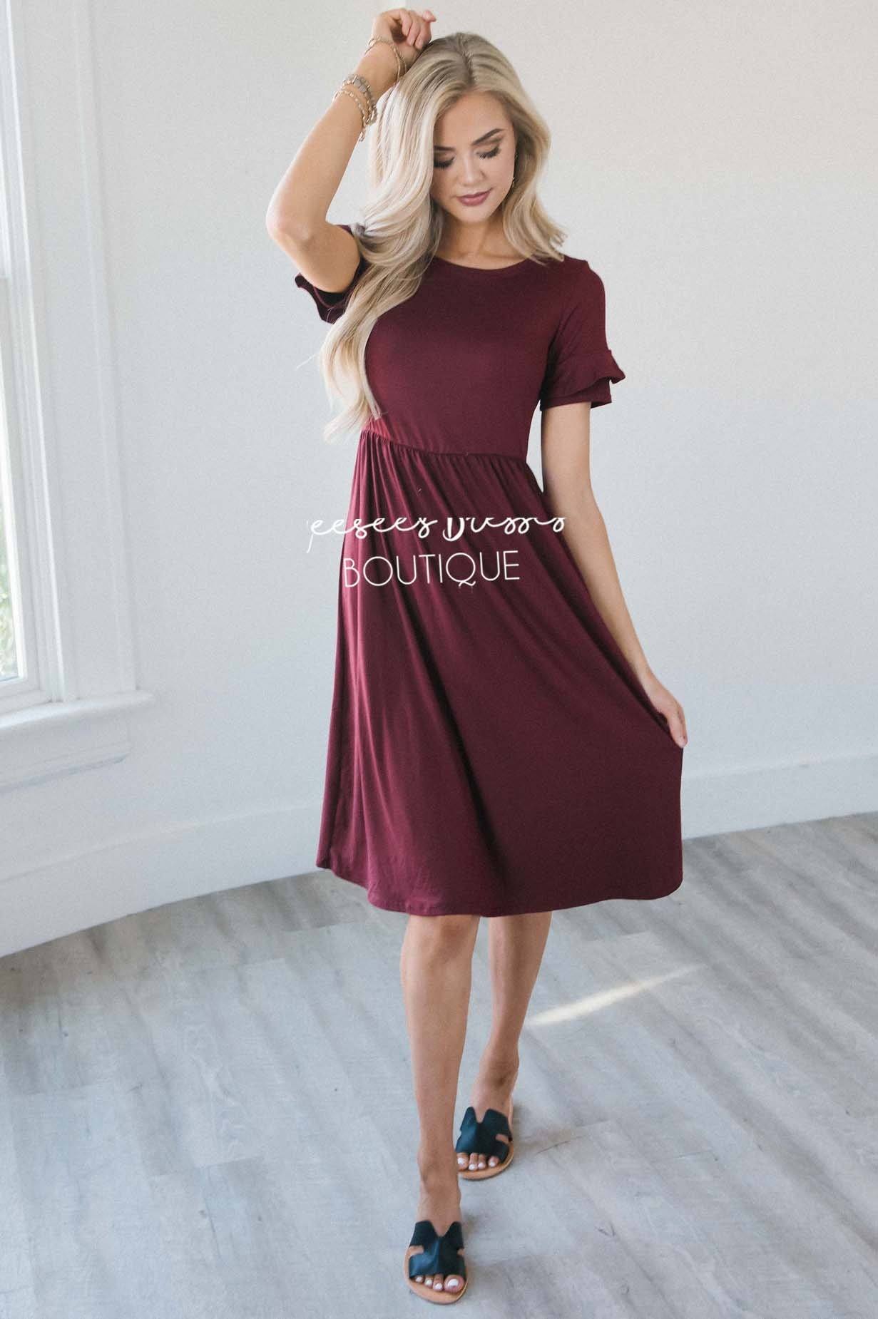 The Nessa Modest Dresses vendor-unknown