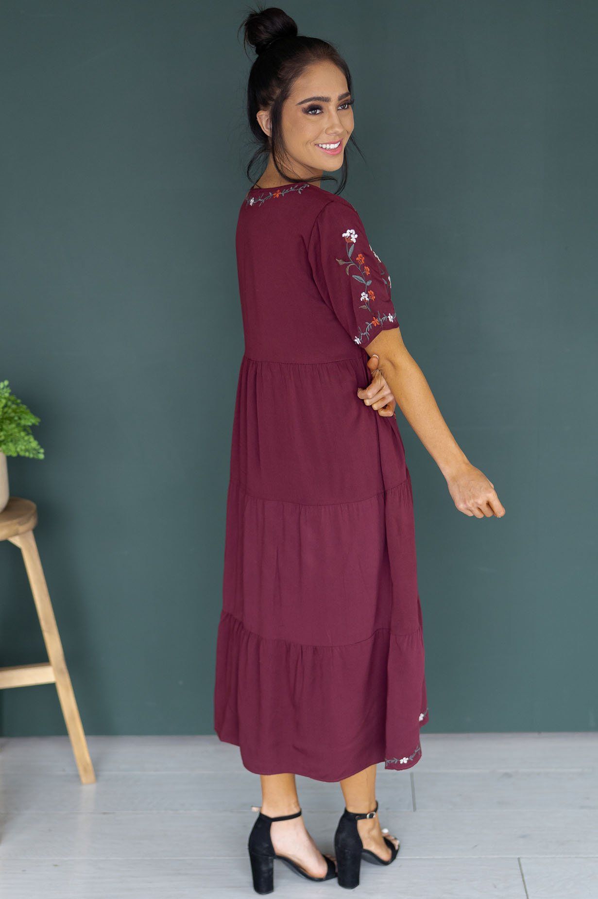 The Allegra Modest Dresses vendor-unknown
