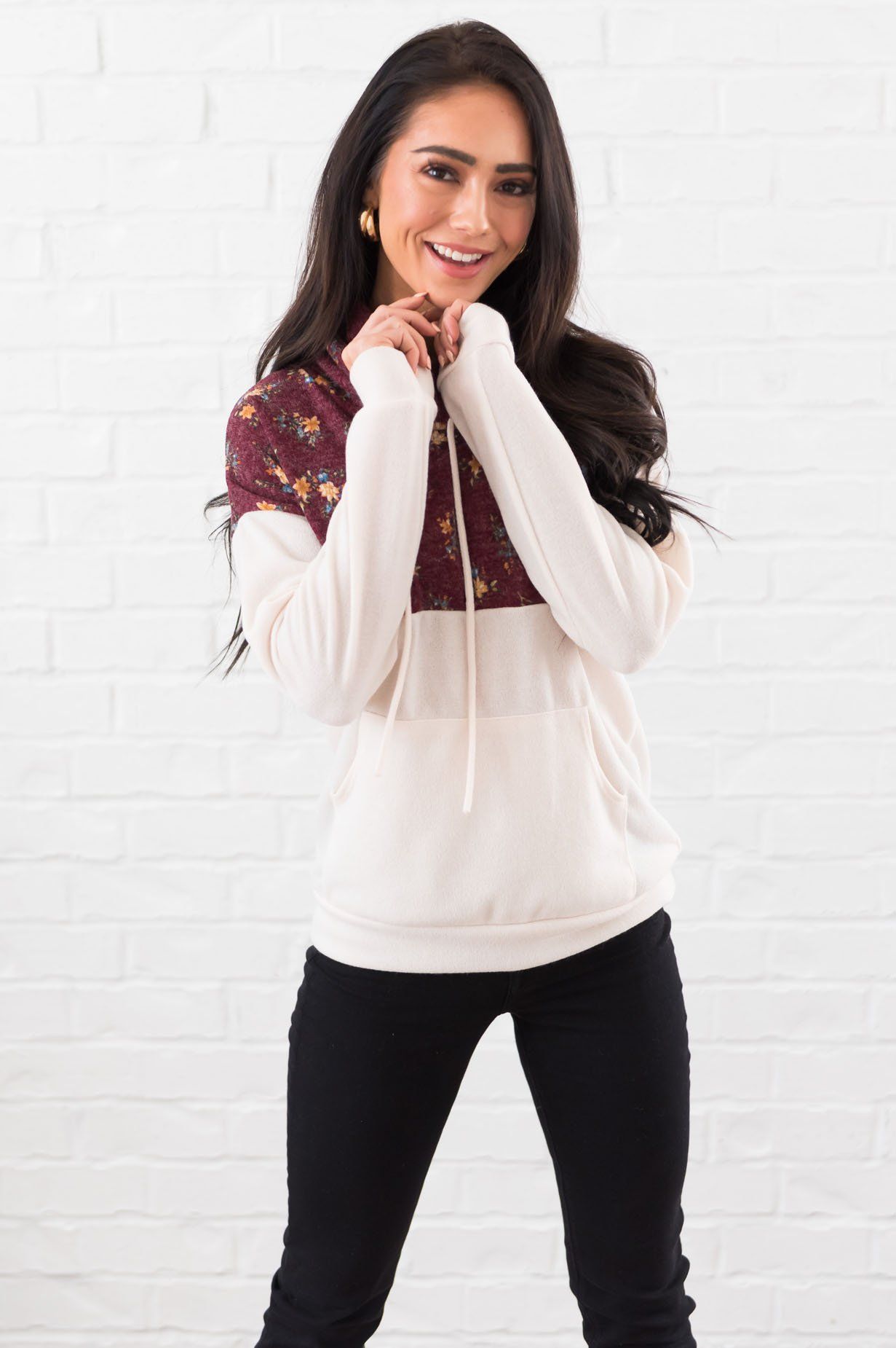 Hello There Modest Hoodie Modest Dresses vendor-unknown