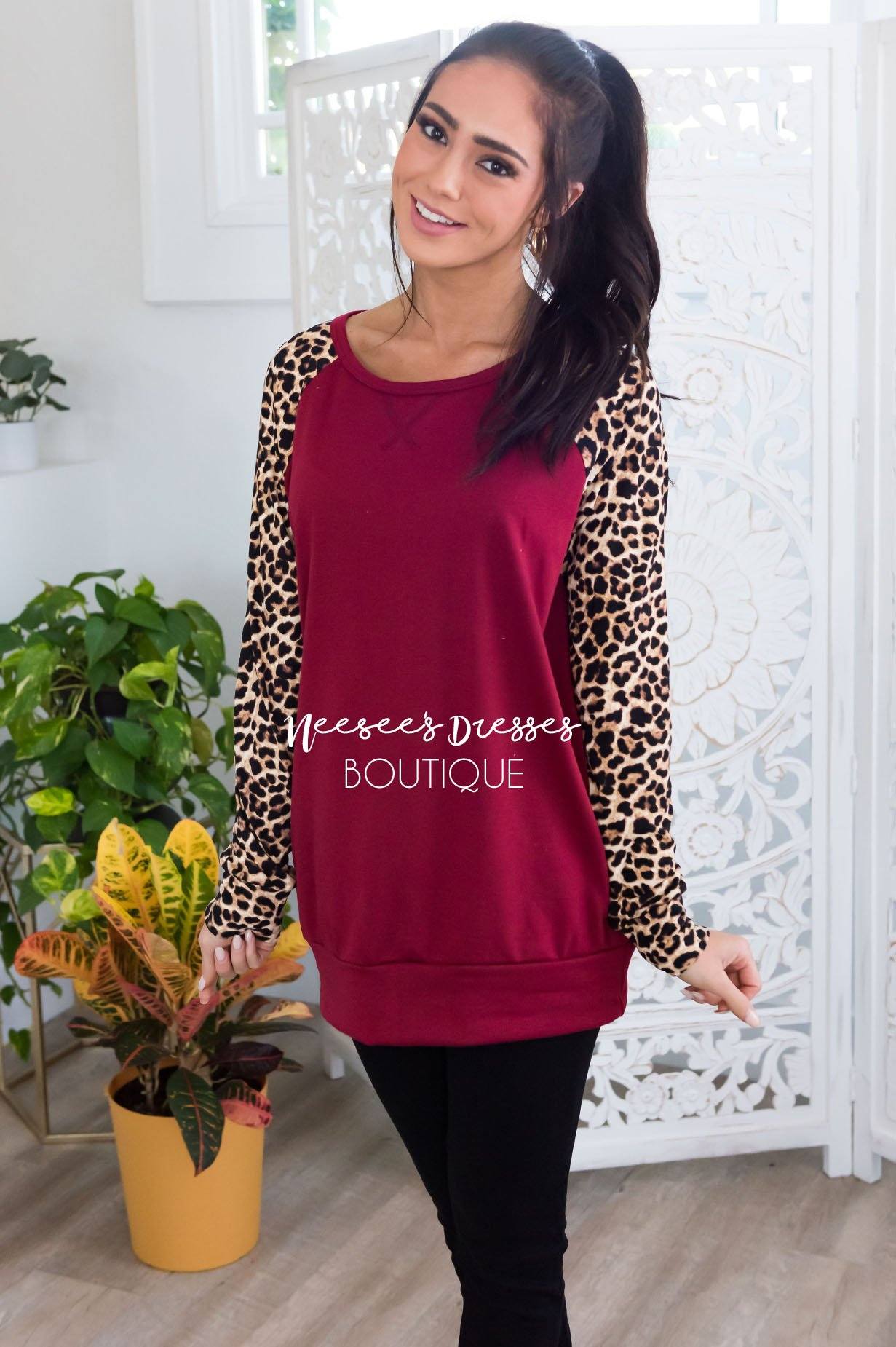 Sweet and Chic Modest Top Modest Dresses vendor-unknown