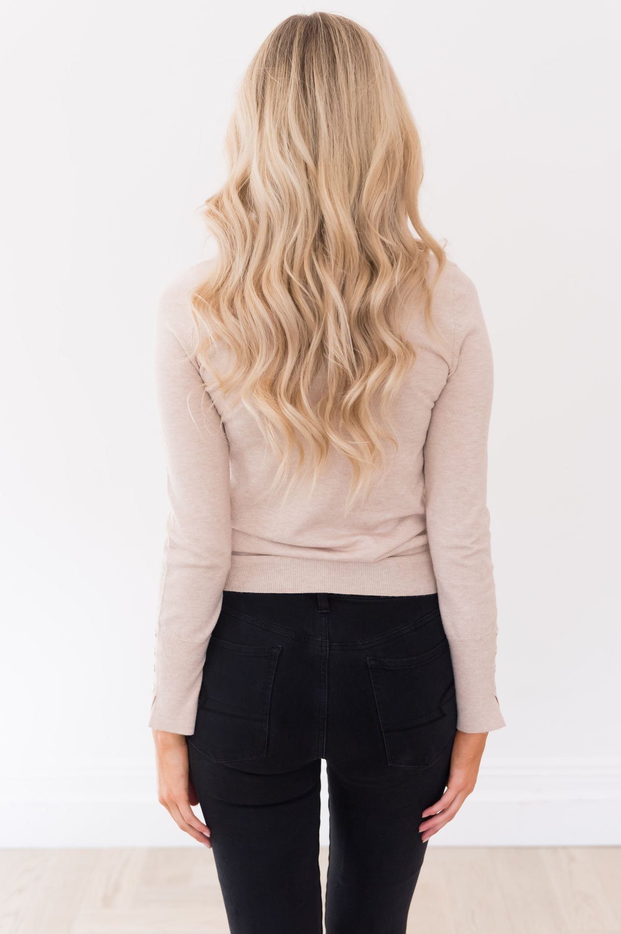 All About The Details Modest Sweater Tops vendor-unknown