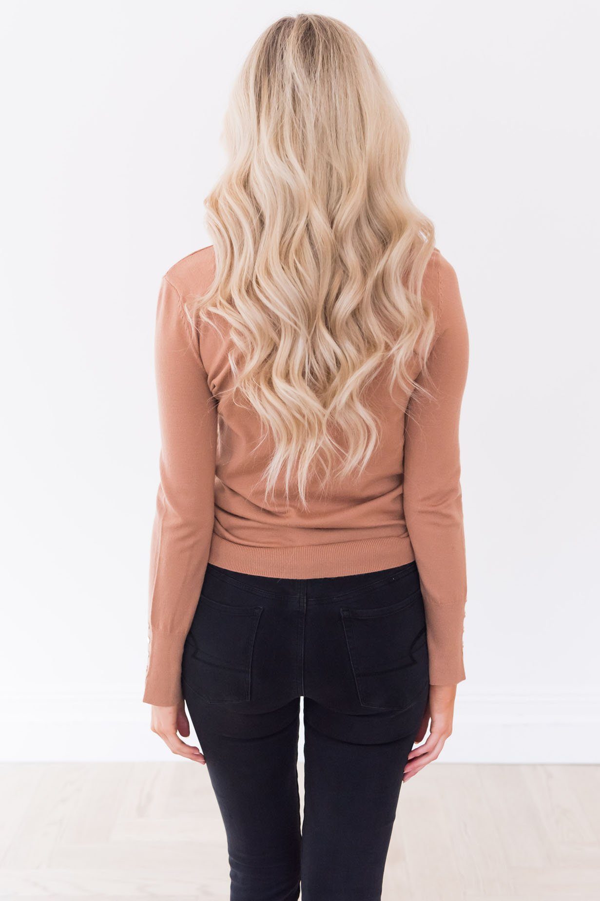 All About The Details Modest Turtleneck Tops vendor-unknown