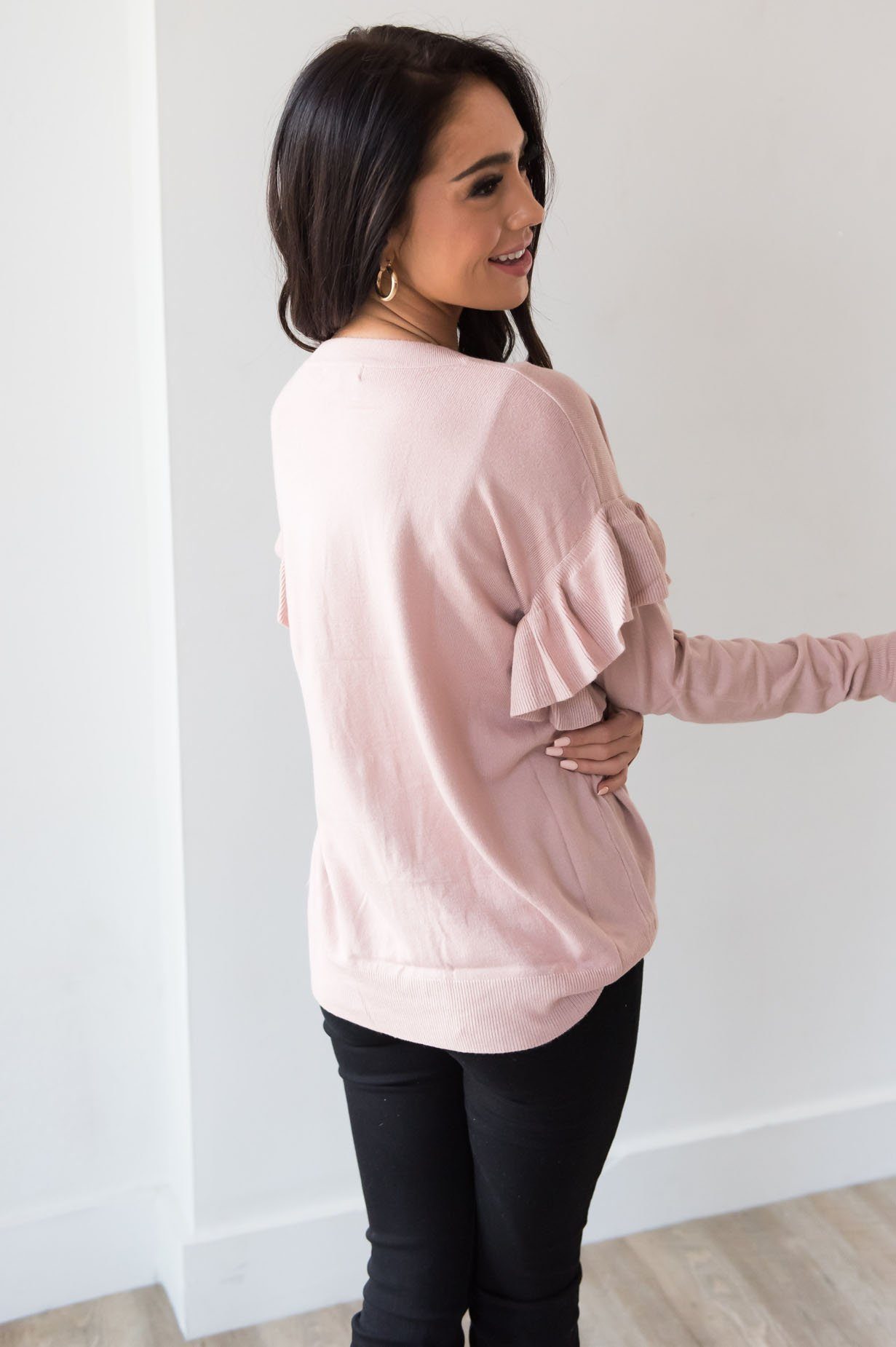 A Little Bit Fancy Modest Cardigan Tops vendor-unknown