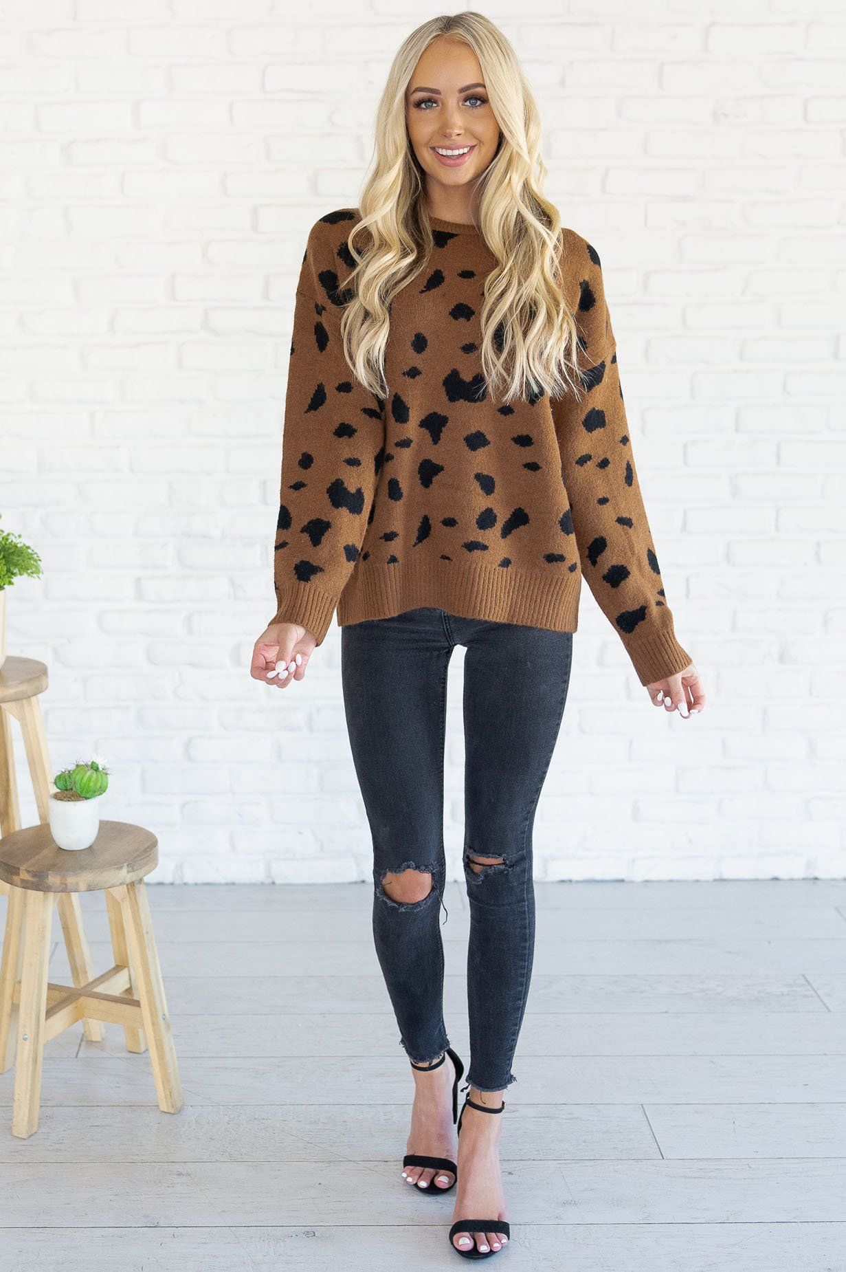 Got It Together Modest Sweater Tops vendor-unknown