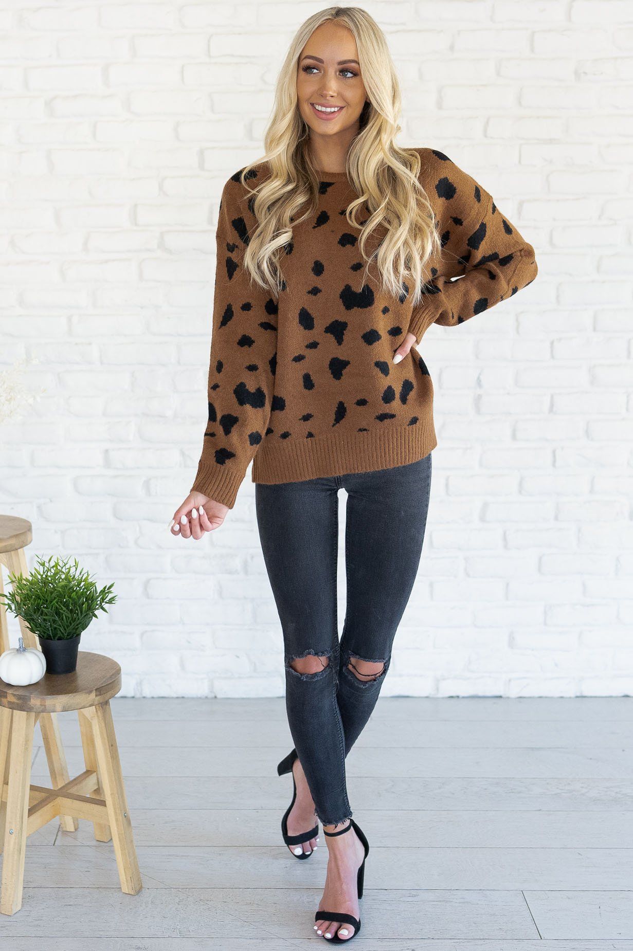 Got It Together Modest Sweater Tops vendor-unknown