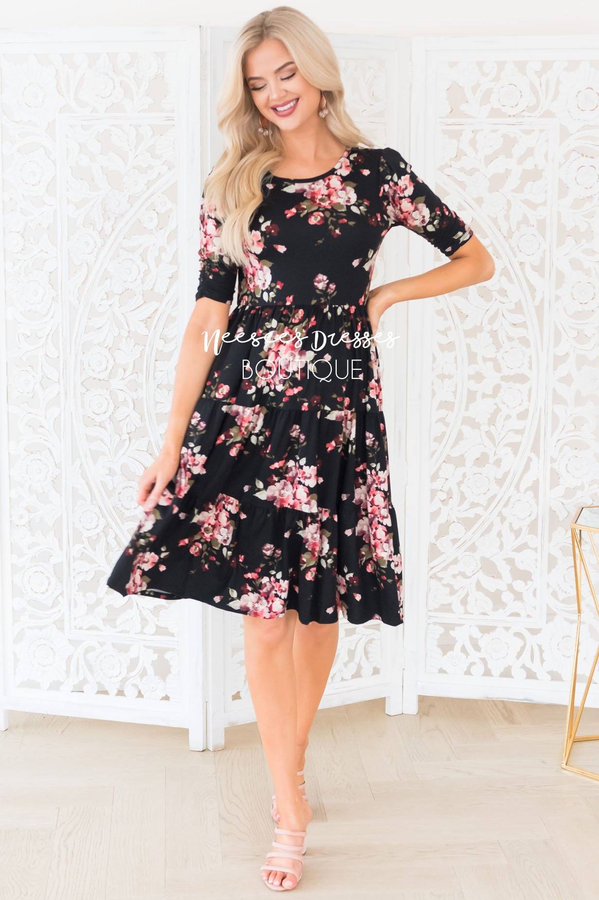 The Candice Modest Dresses vendor-unknown