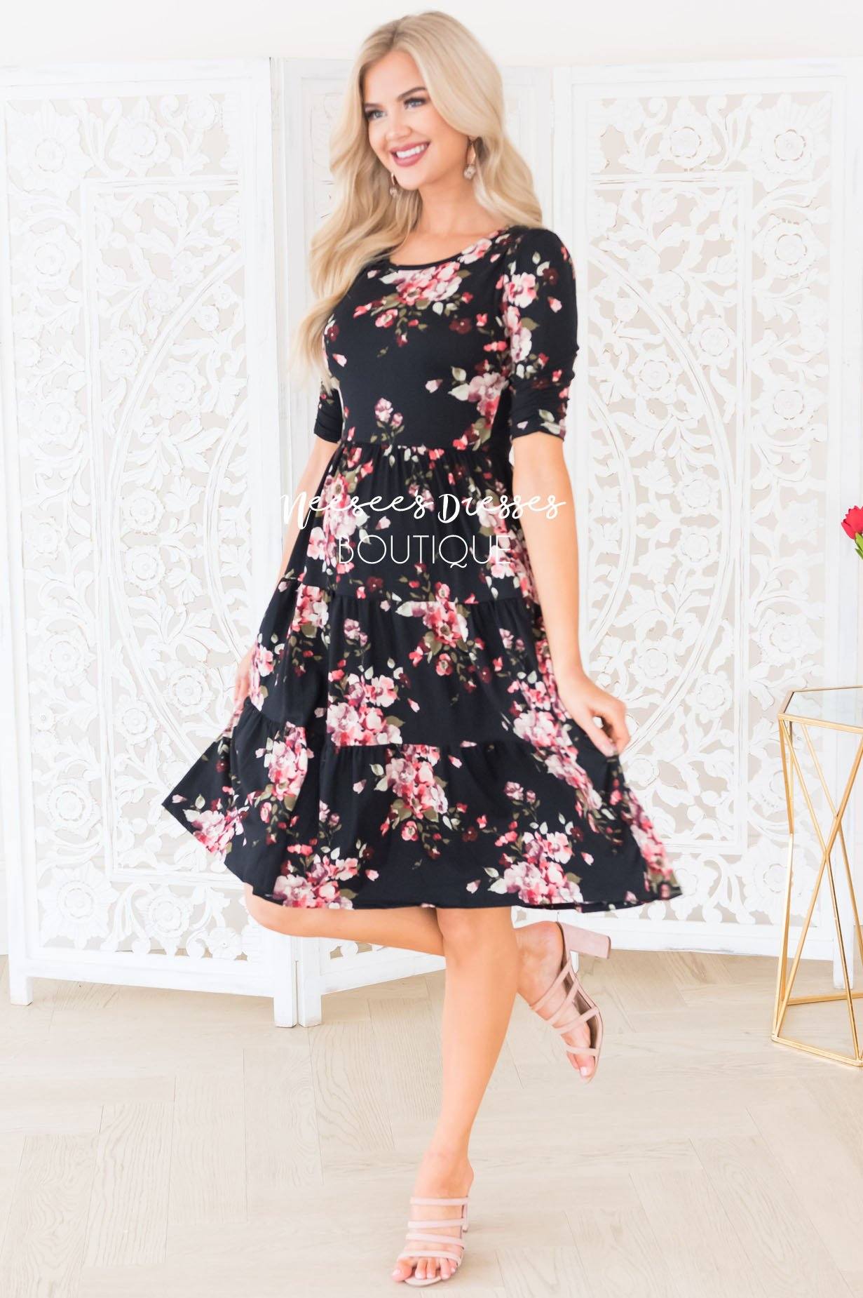 The Candice Modest Dresses vendor-unknown