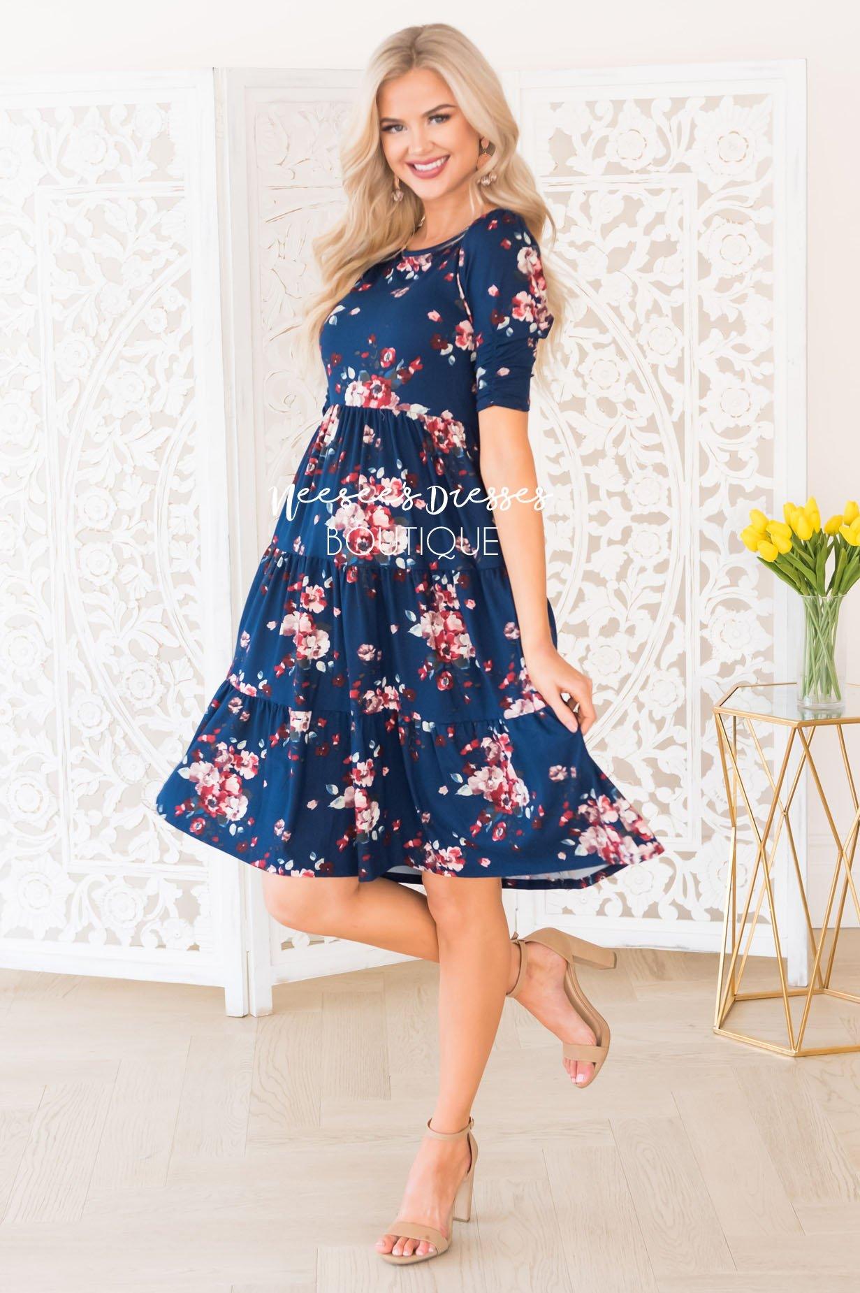 The Candice Modest Dresses vendor-unknown