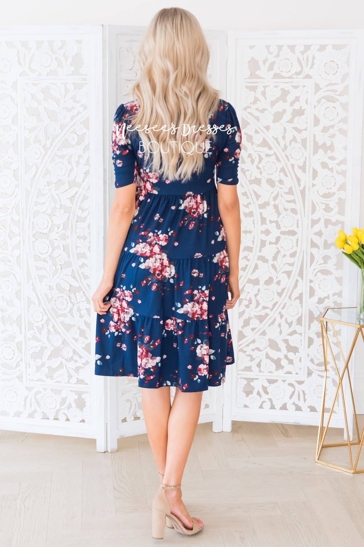 The Candice Modest Dresses vendor-unknown