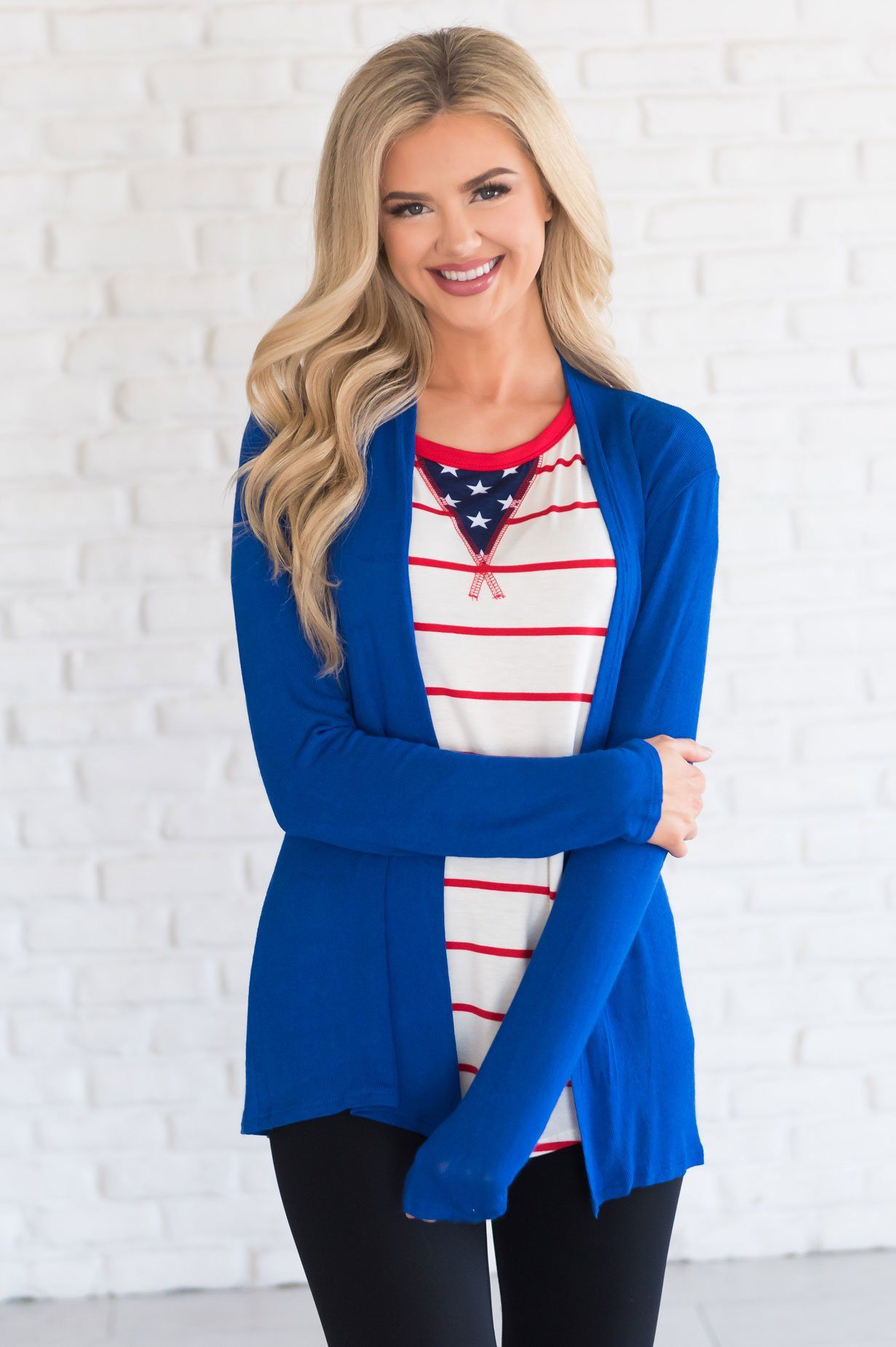 Summer Breeze Modest Cardigan Tops vendor-unknown