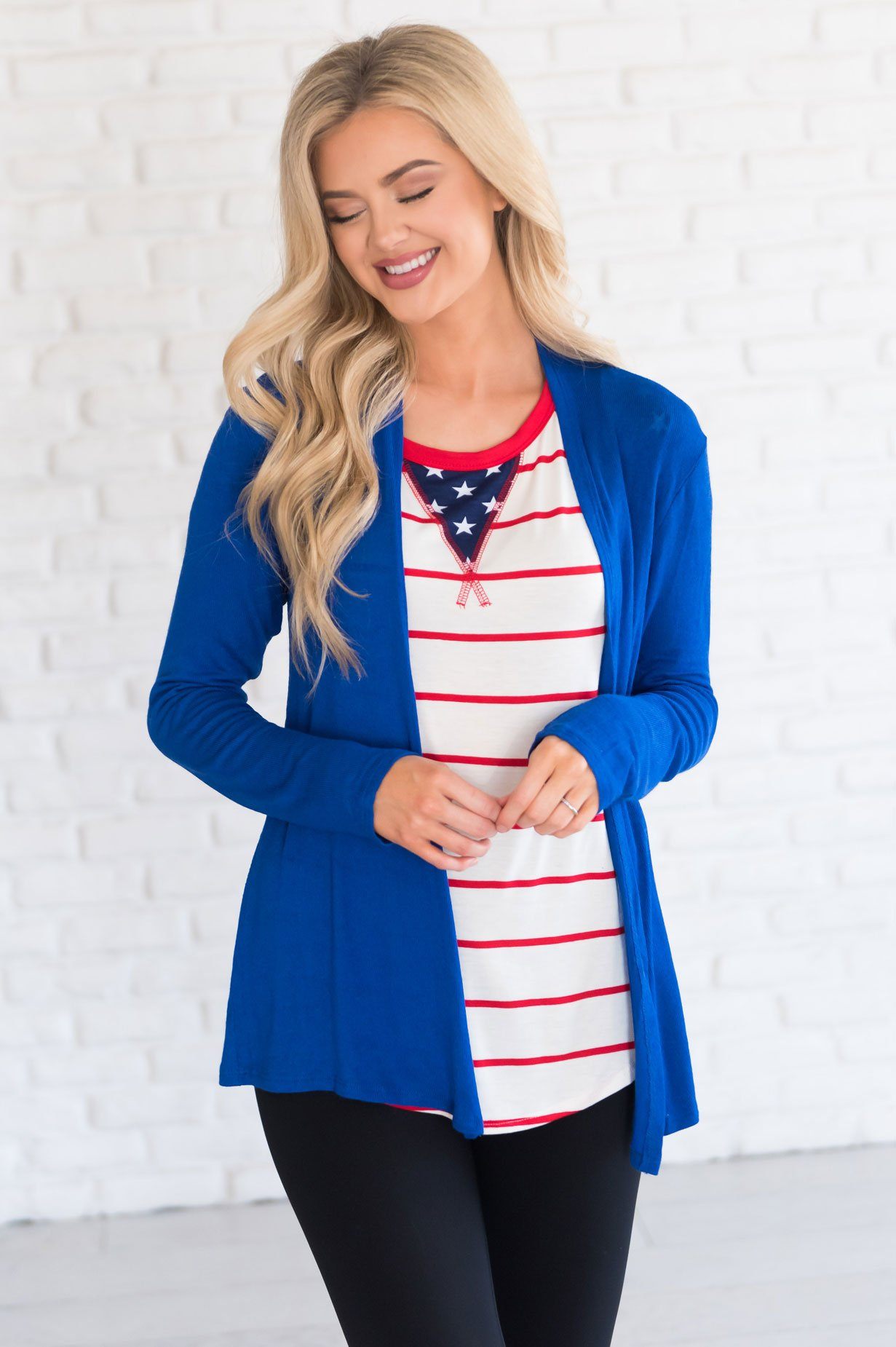 Summer Breeze Modest Cardigan Tops vendor-unknown