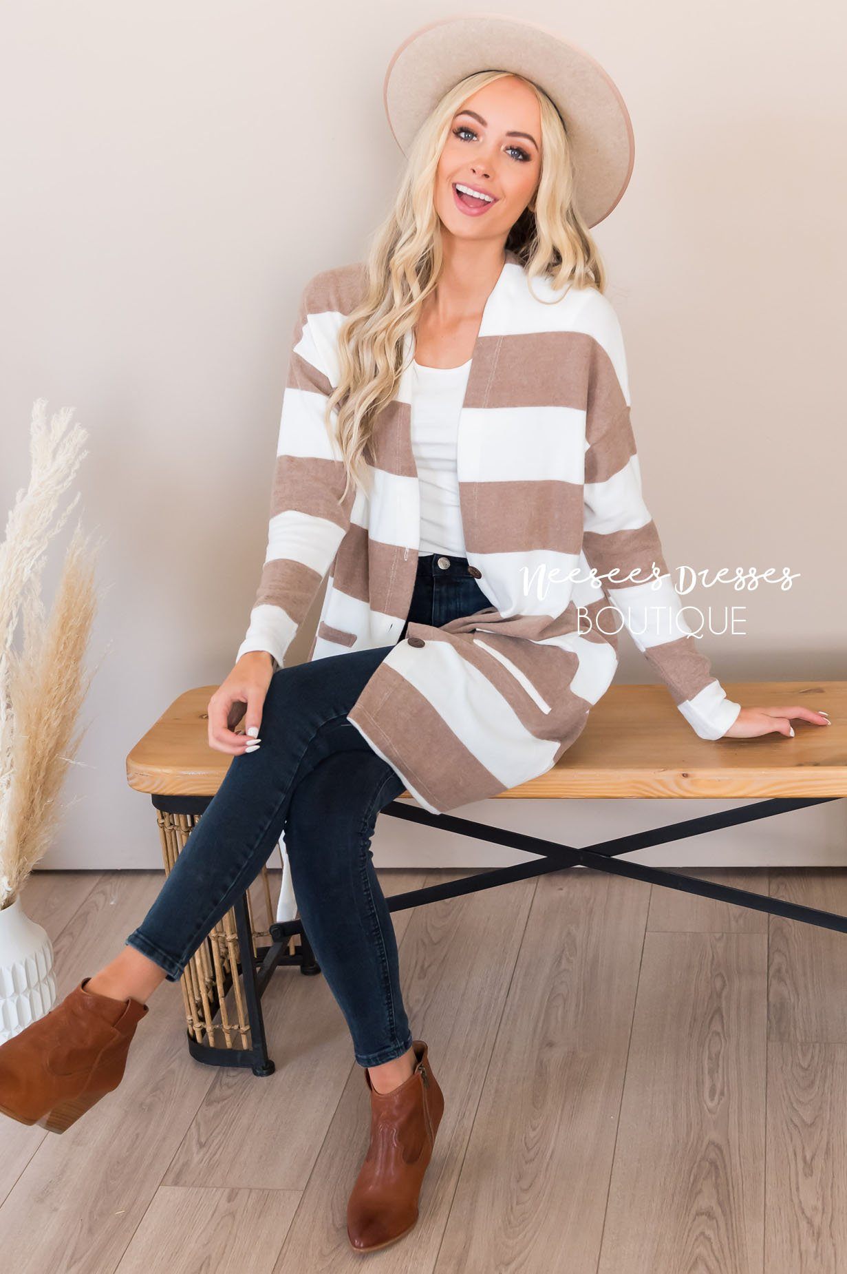 Take Your Chance Modest Cardigan Modest Dresses vendor-unknown