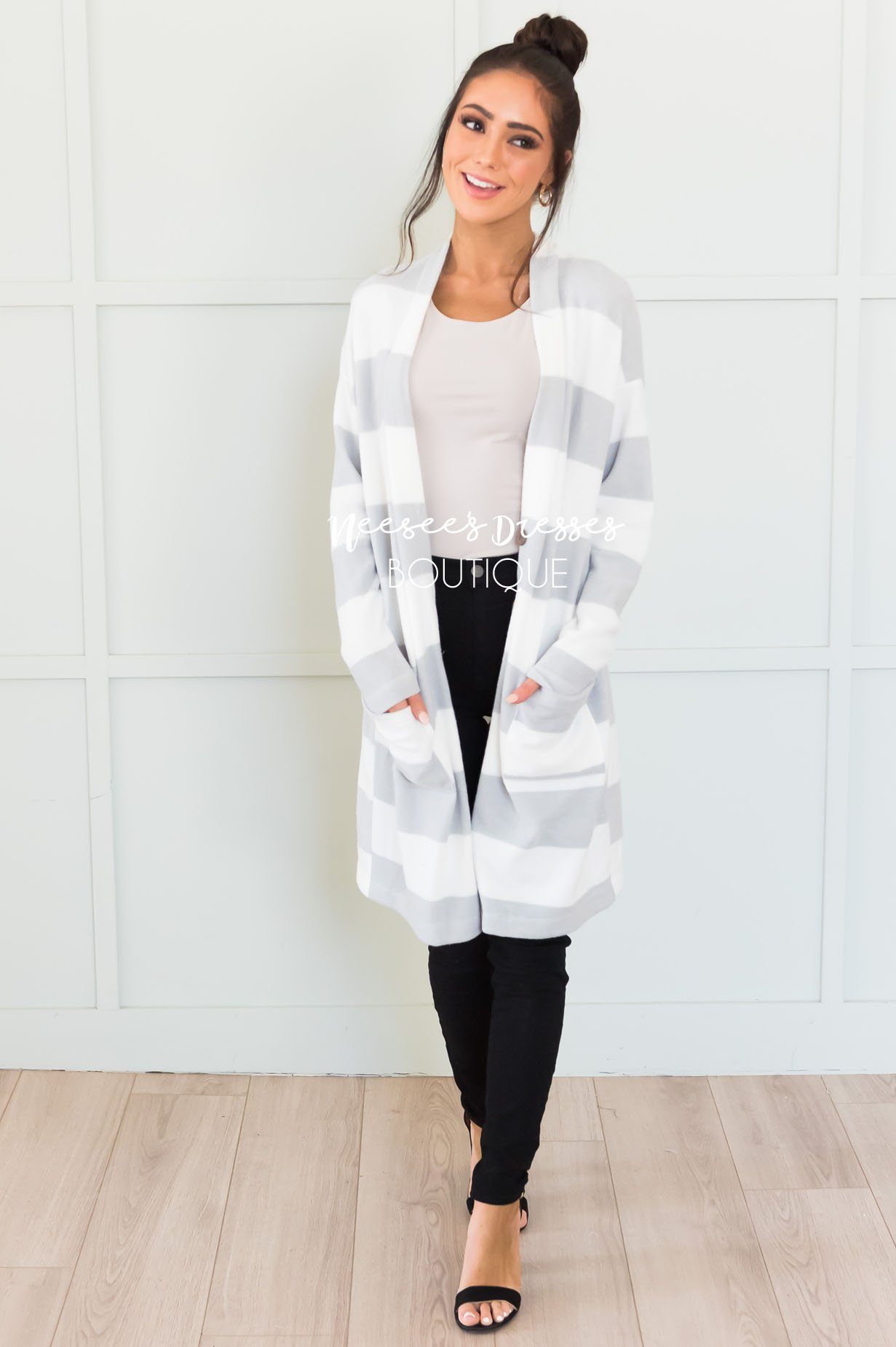 Take Your Chance Modest Cardigan Modest Dresses vendor-unknown