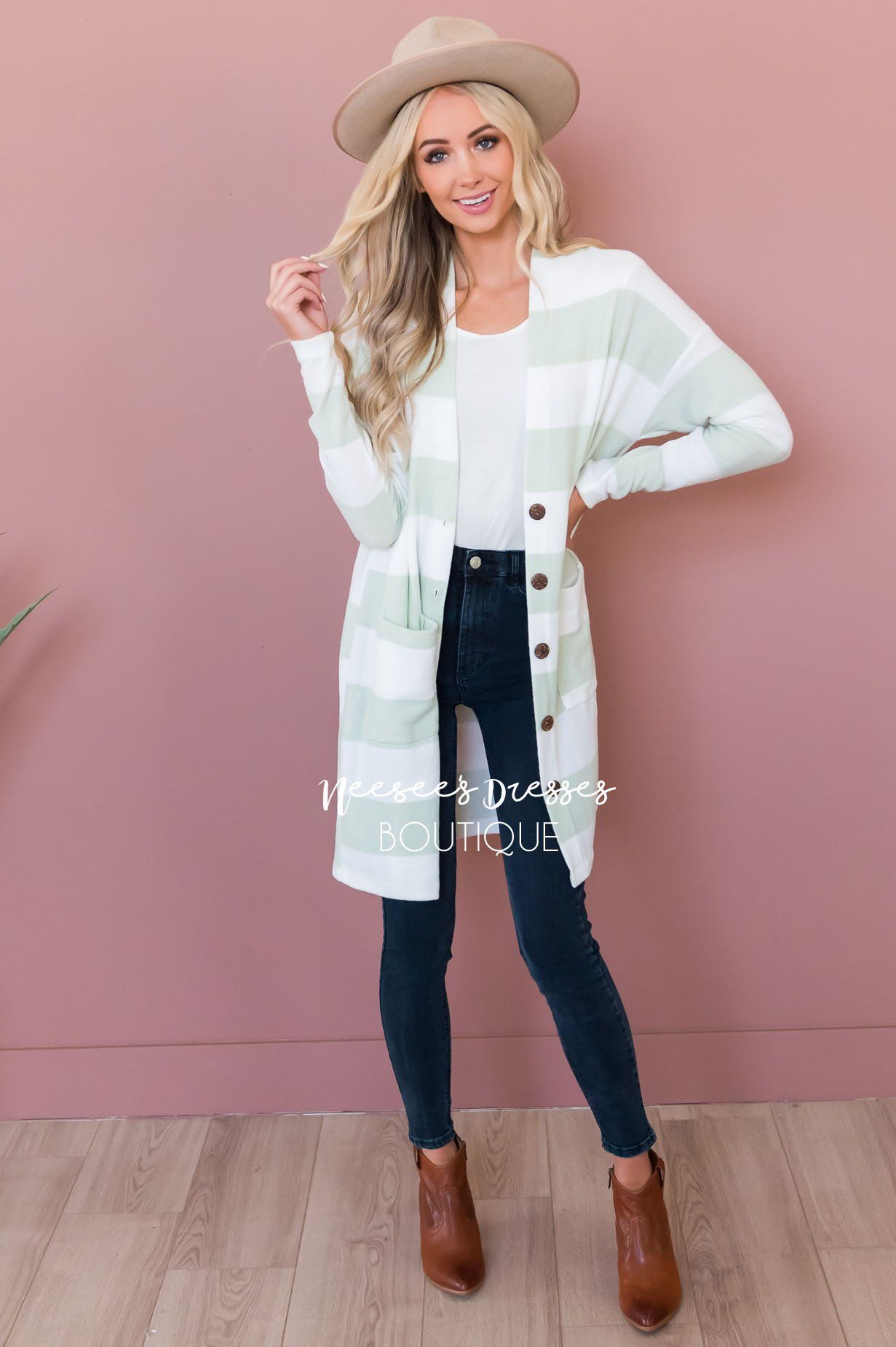 Take Your Chance Modest Cardigan Modest Dresses vendor-unknown