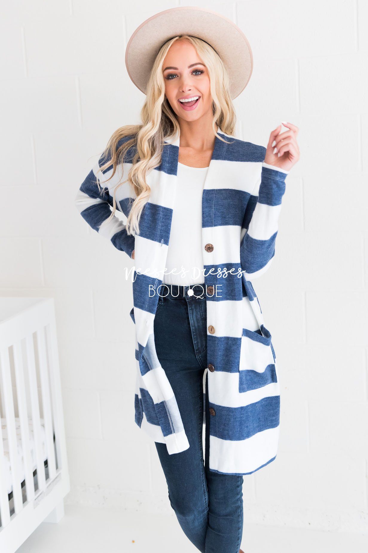 Take Your Chance Modest Cardigan Modest Dresses vendor-unknown