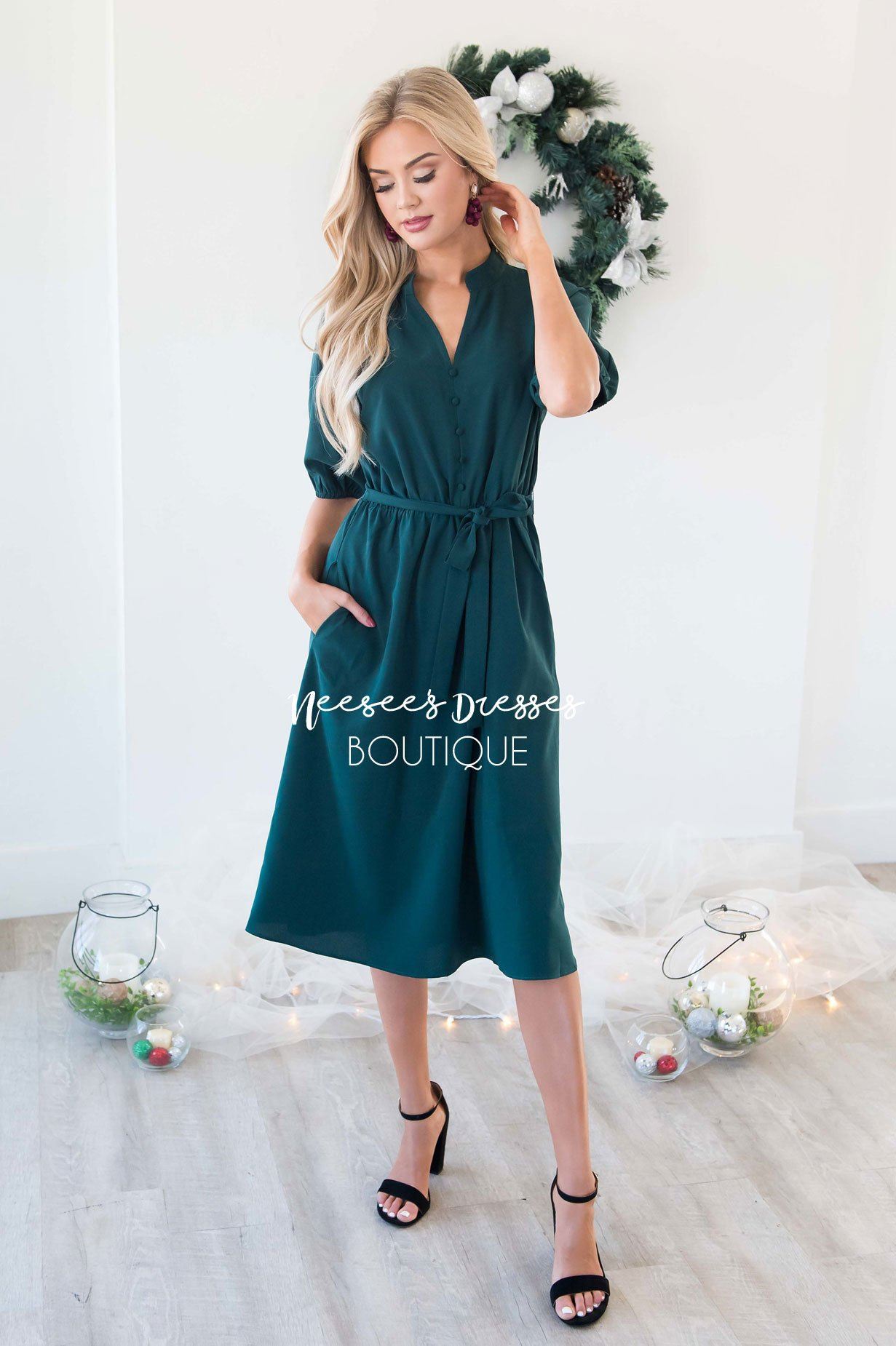 The Helena Modest Dresses vendor-unknown