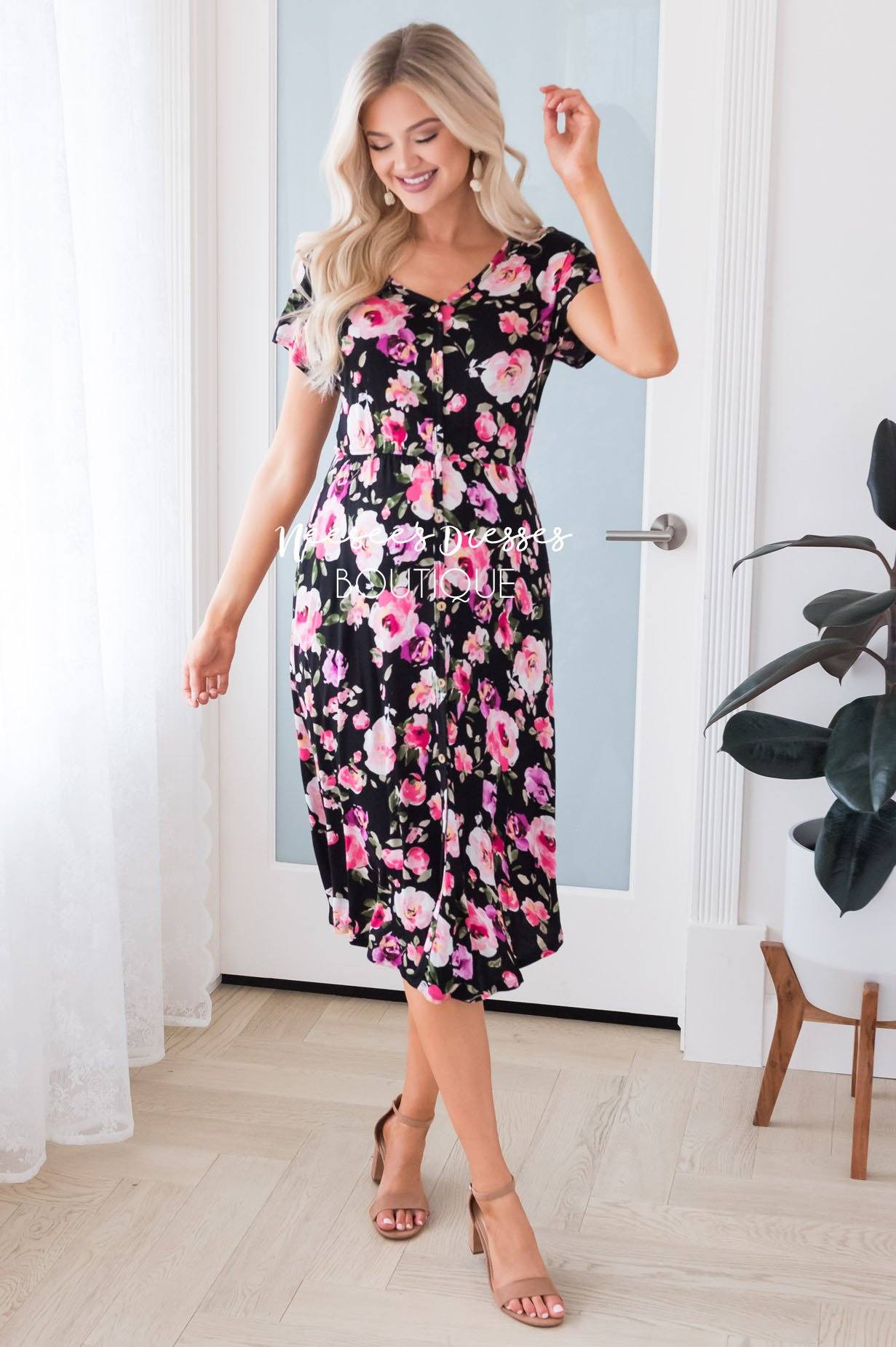 The Celia Modest Dresses vendor-unknown