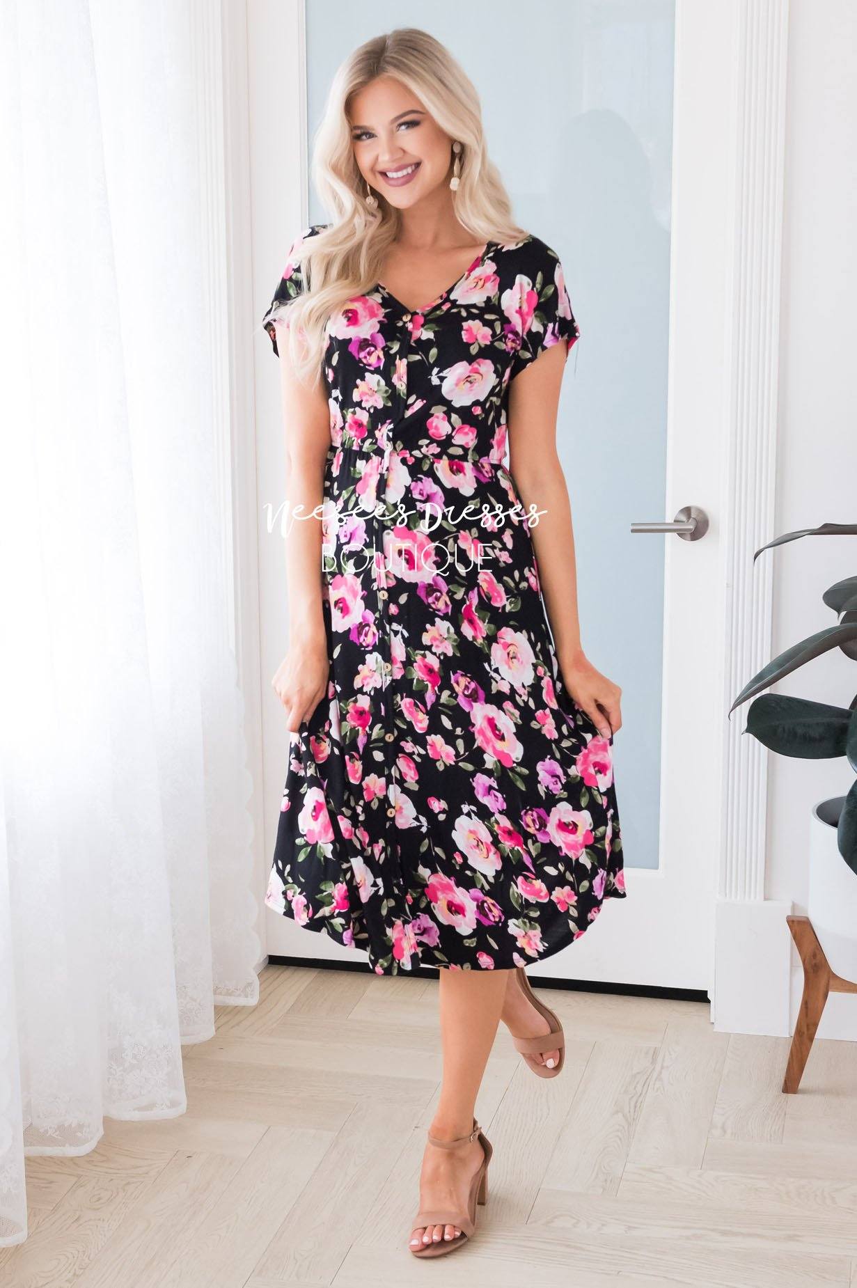 The Celia Modest Dresses vendor-unknown