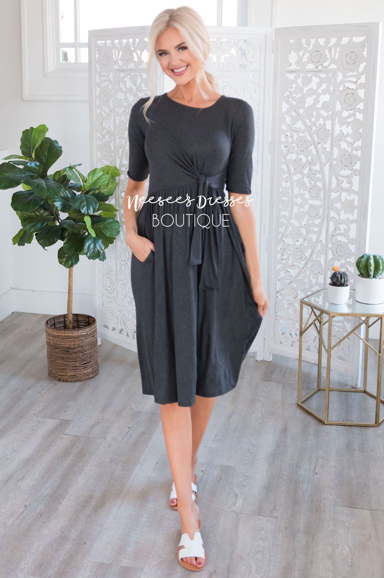 The Estella Modest Dresses vendor-unknown