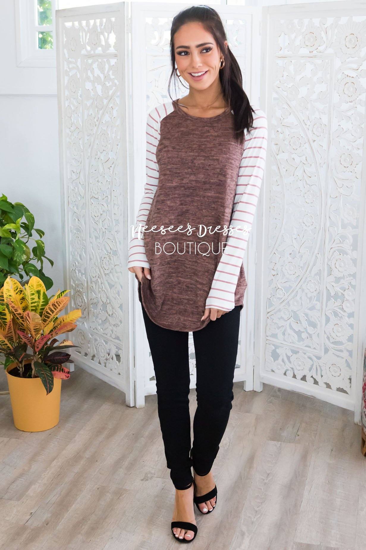 All The More Charming Modest Top Modest Dresses vendor-unknown