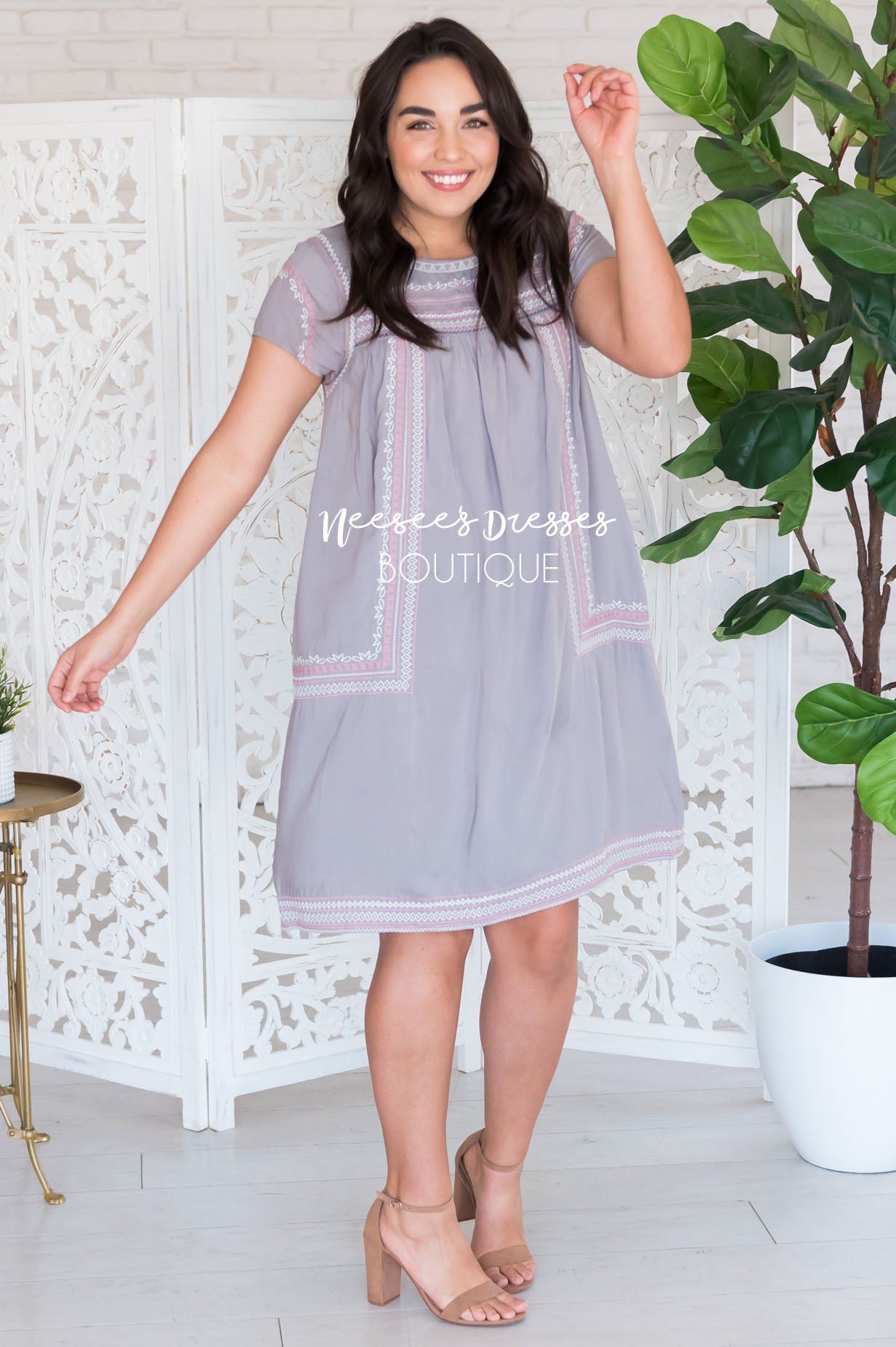 The Christine Modest Dresses vendor-unknown