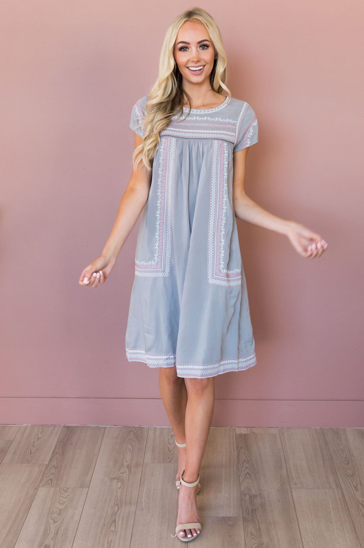 The Christine Modest Dresses vendor-unknown