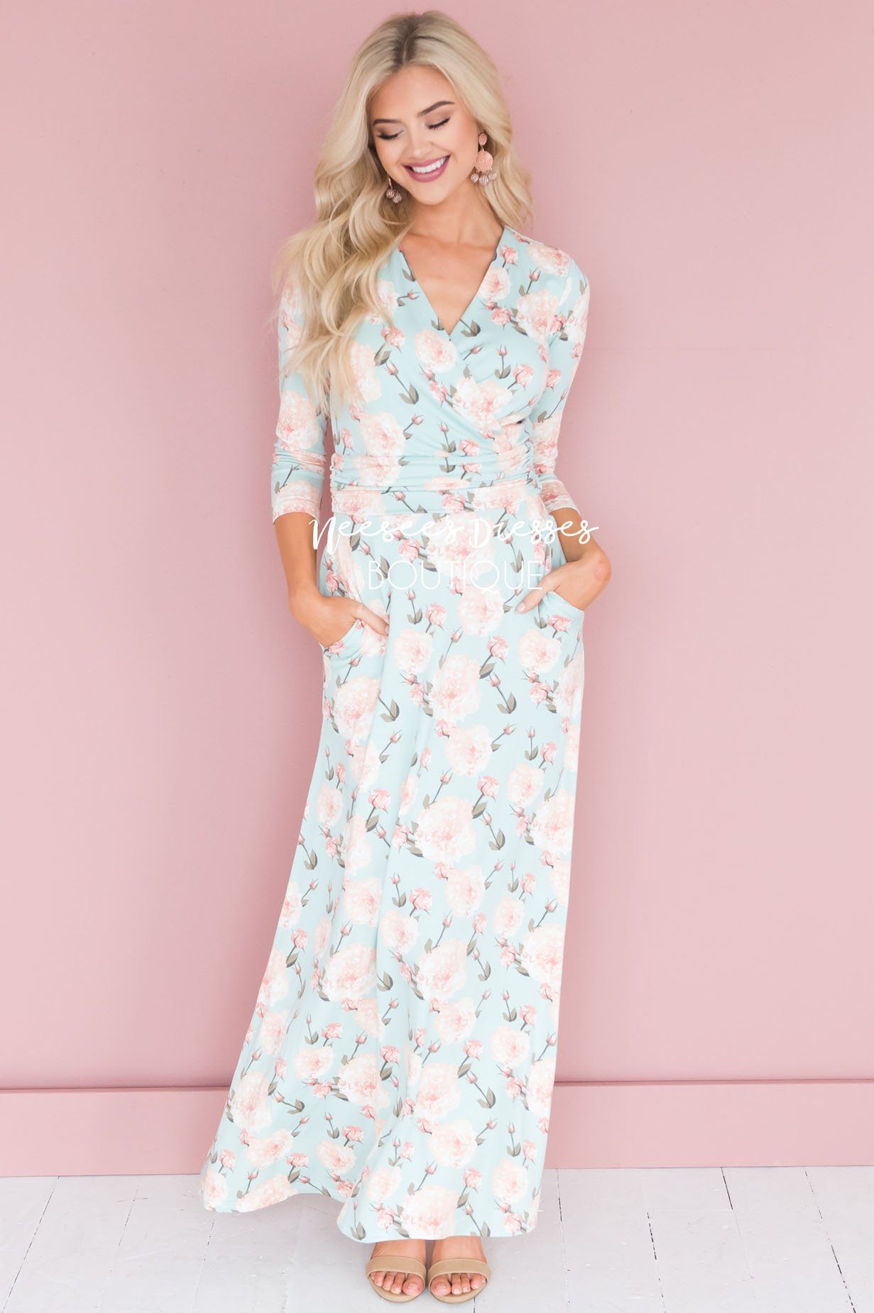 The Cindi Modest Dresses vendor-unknown