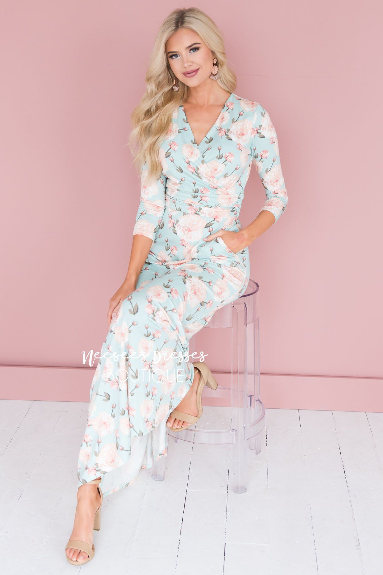 The Cindi Modest Dresses vendor-unknown