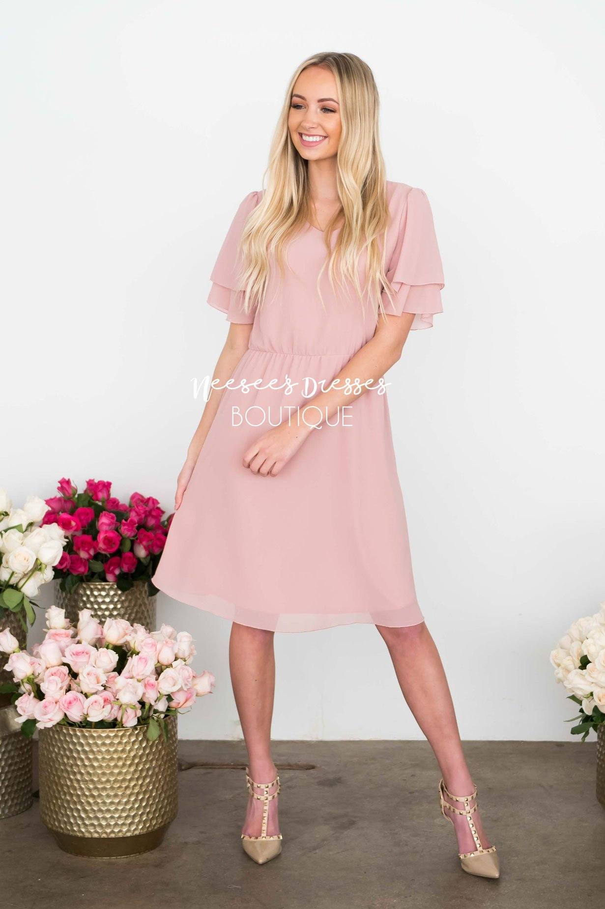 The Claire Chiffon Dress Modest Dresses vendor-unknown