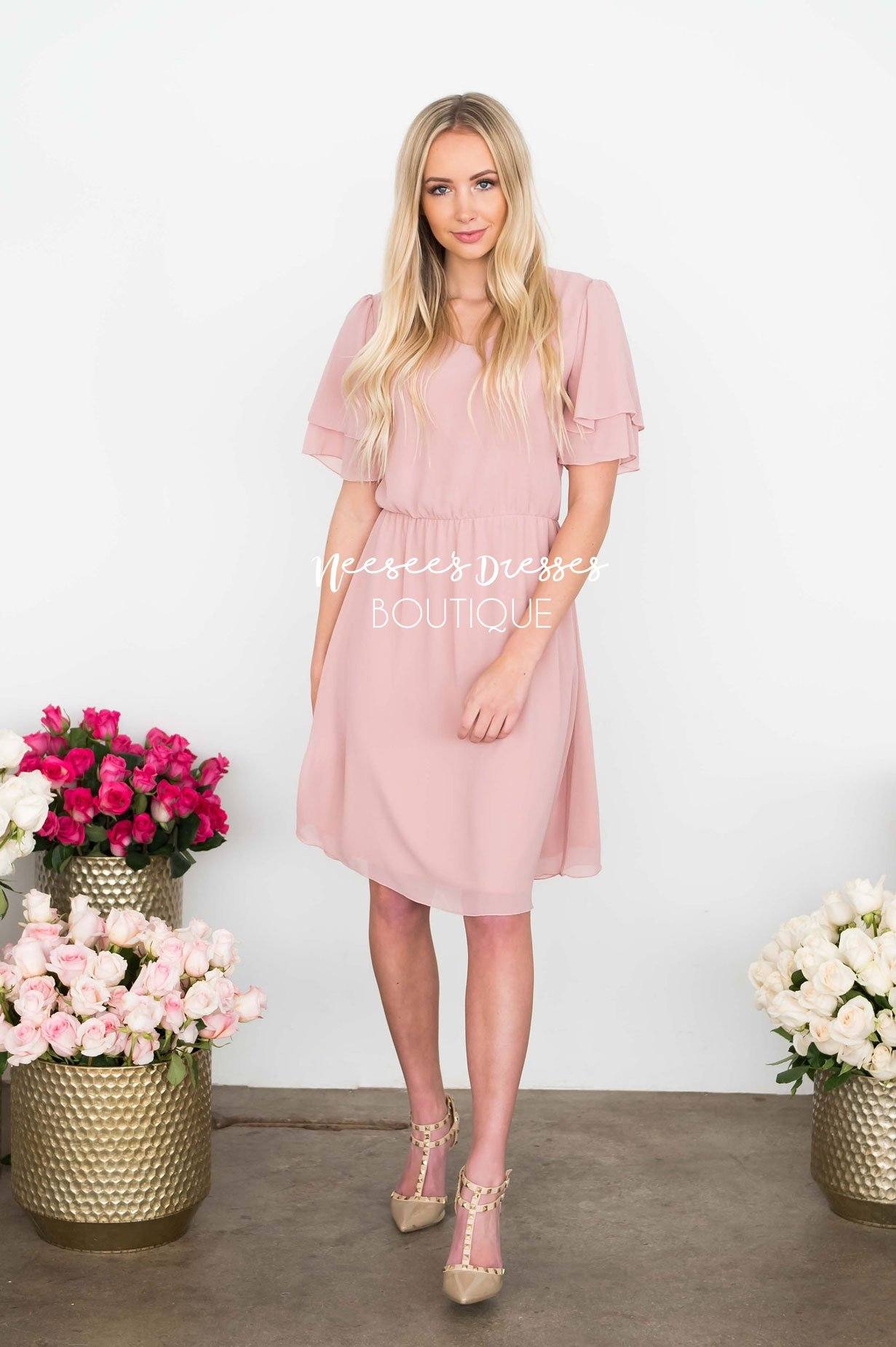 The Claire Chiffon Dress Modest Dresses vendor-unknown