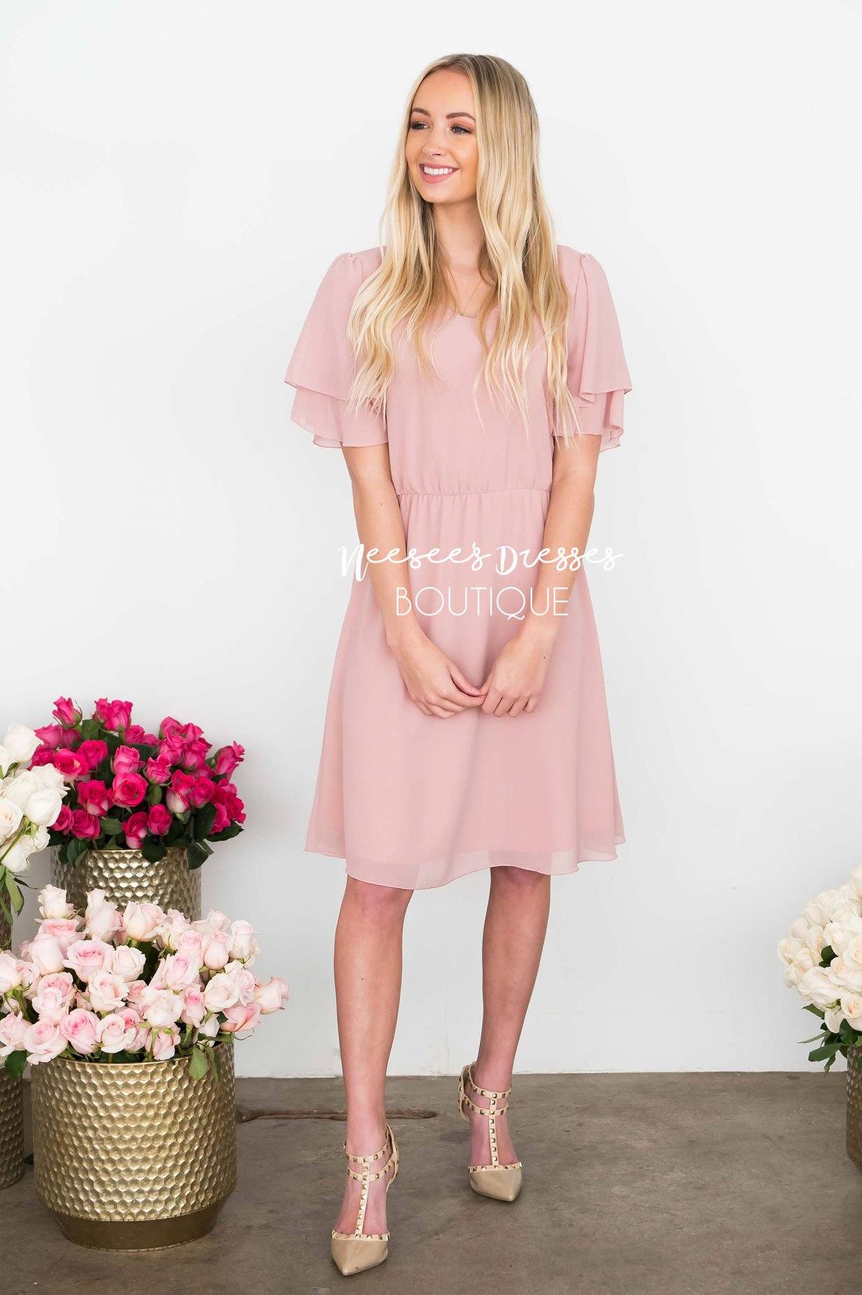 The Claire Chiffon Dress Modest Dresses vendor-unknown
