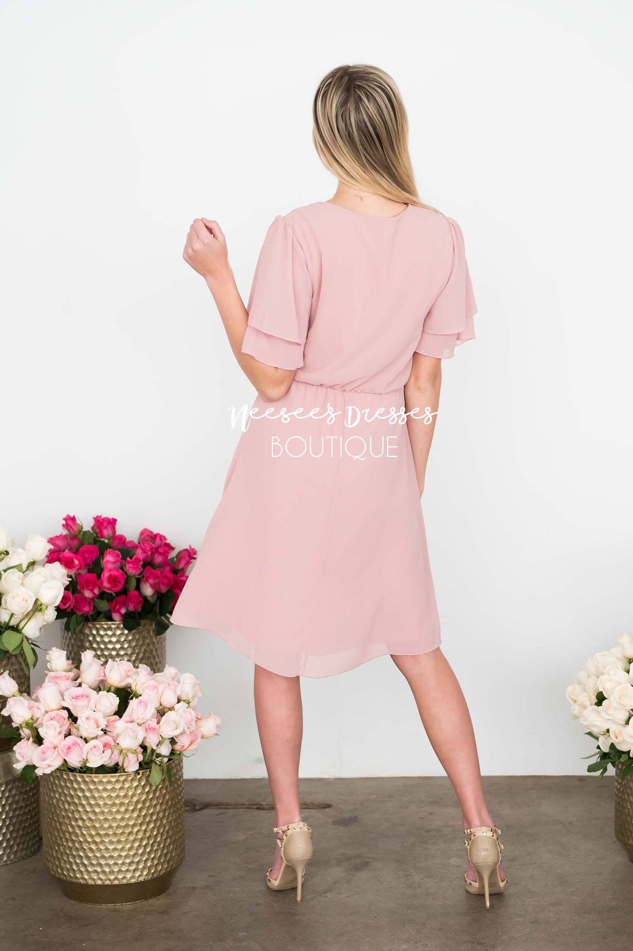 The Claire Chiffon Dress Modest Dresses vendor-unknown