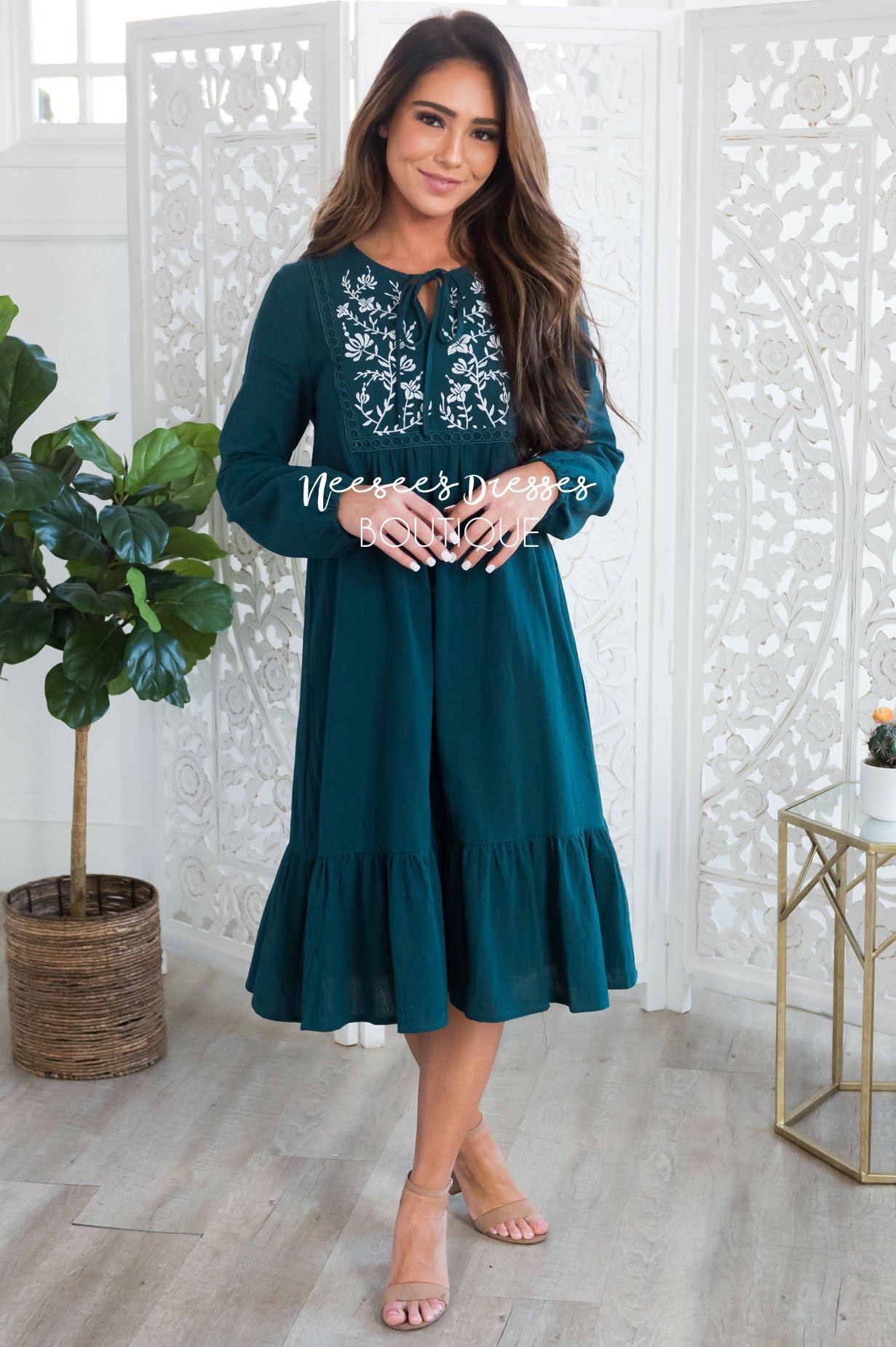 The Colleen Modest Dresses vendor-unknown