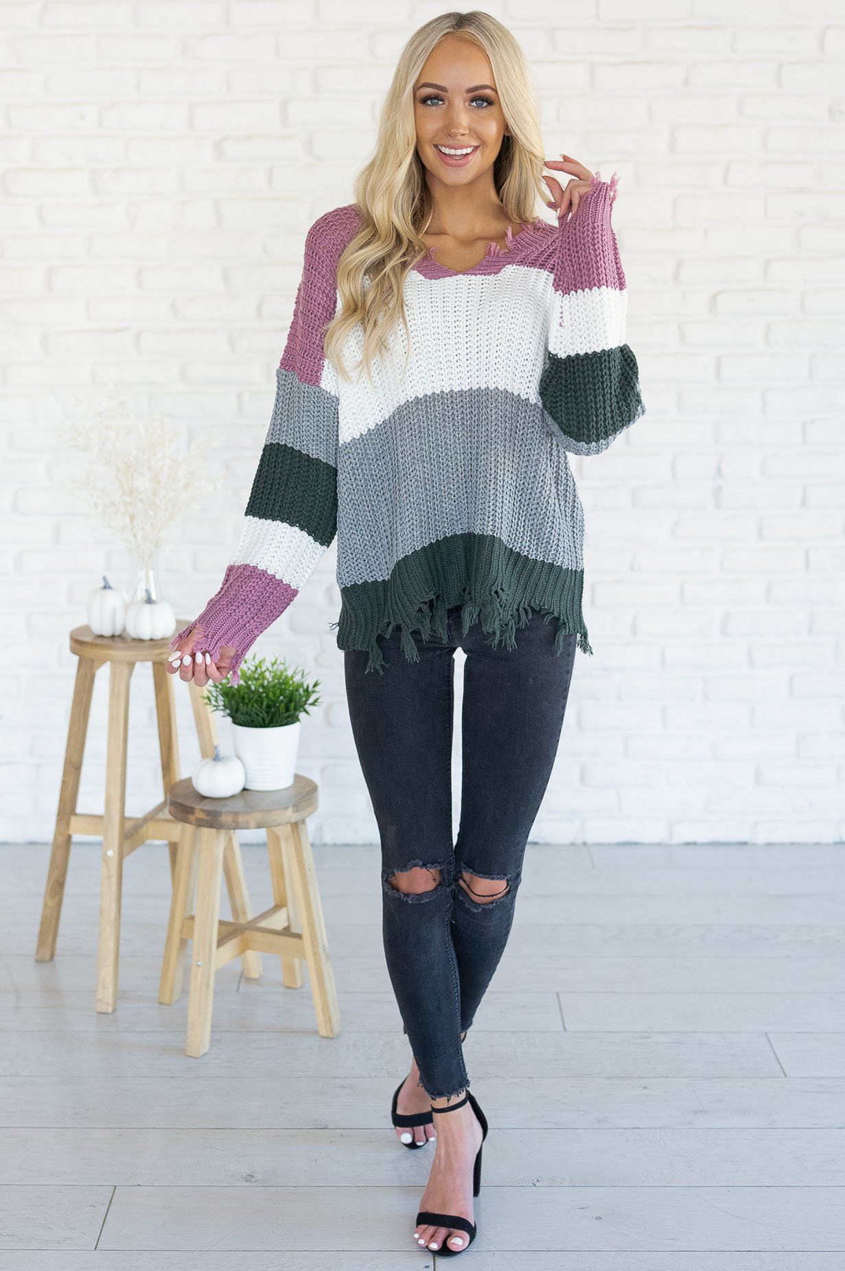 In The Zone Modest Sweater Modest Dresses vendor-unknown