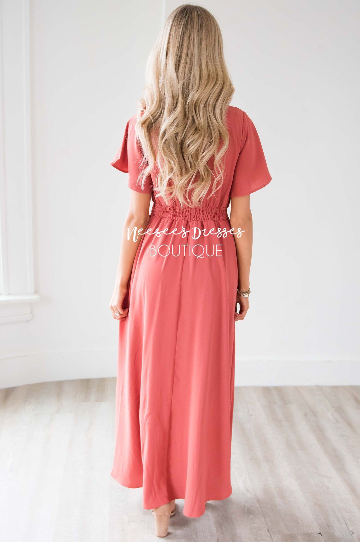 The Kristen Modest Dresses vendor-unknown