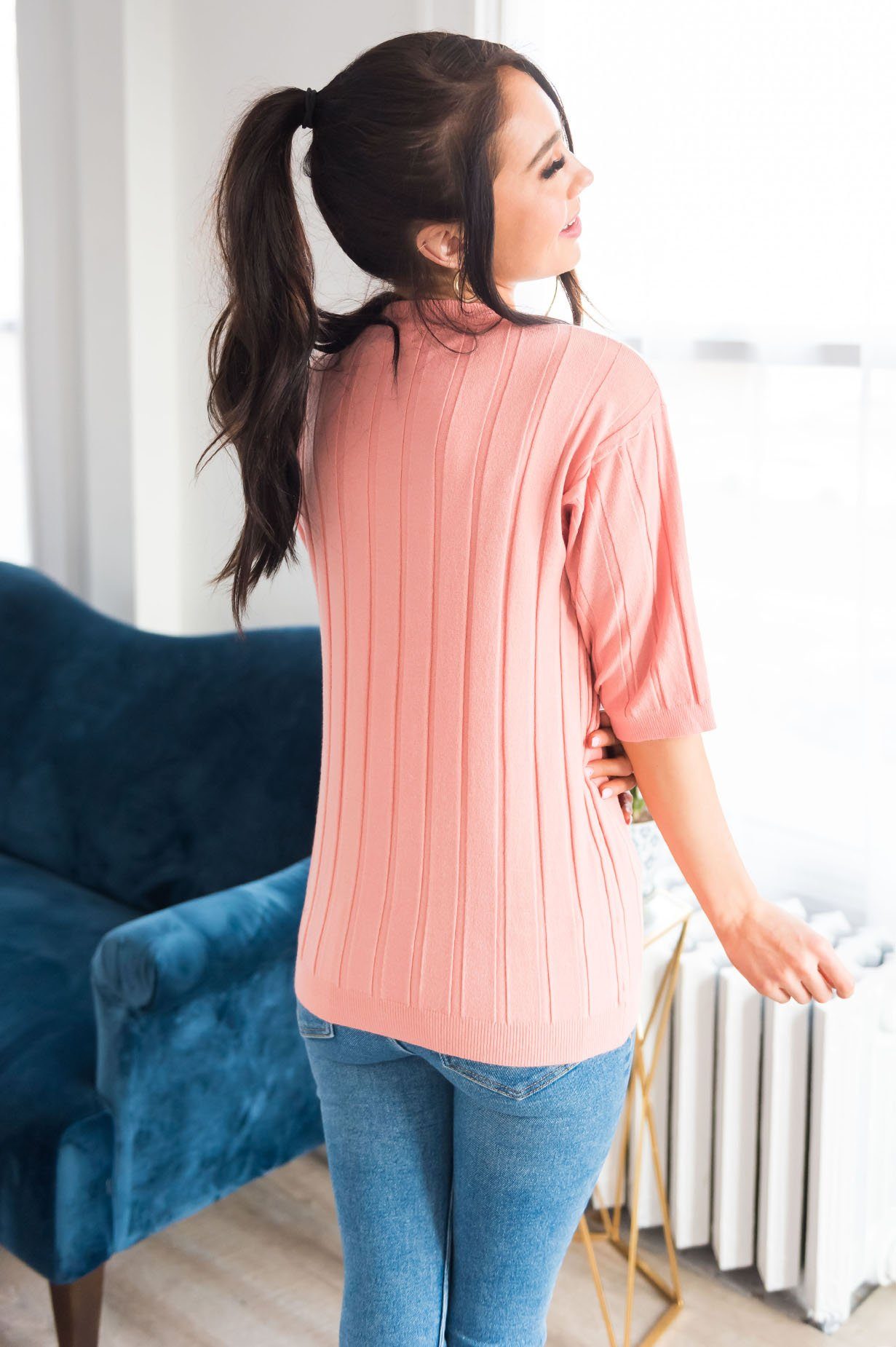 Right On Trend Modest Sweater Modest Dresses vendor-unknown