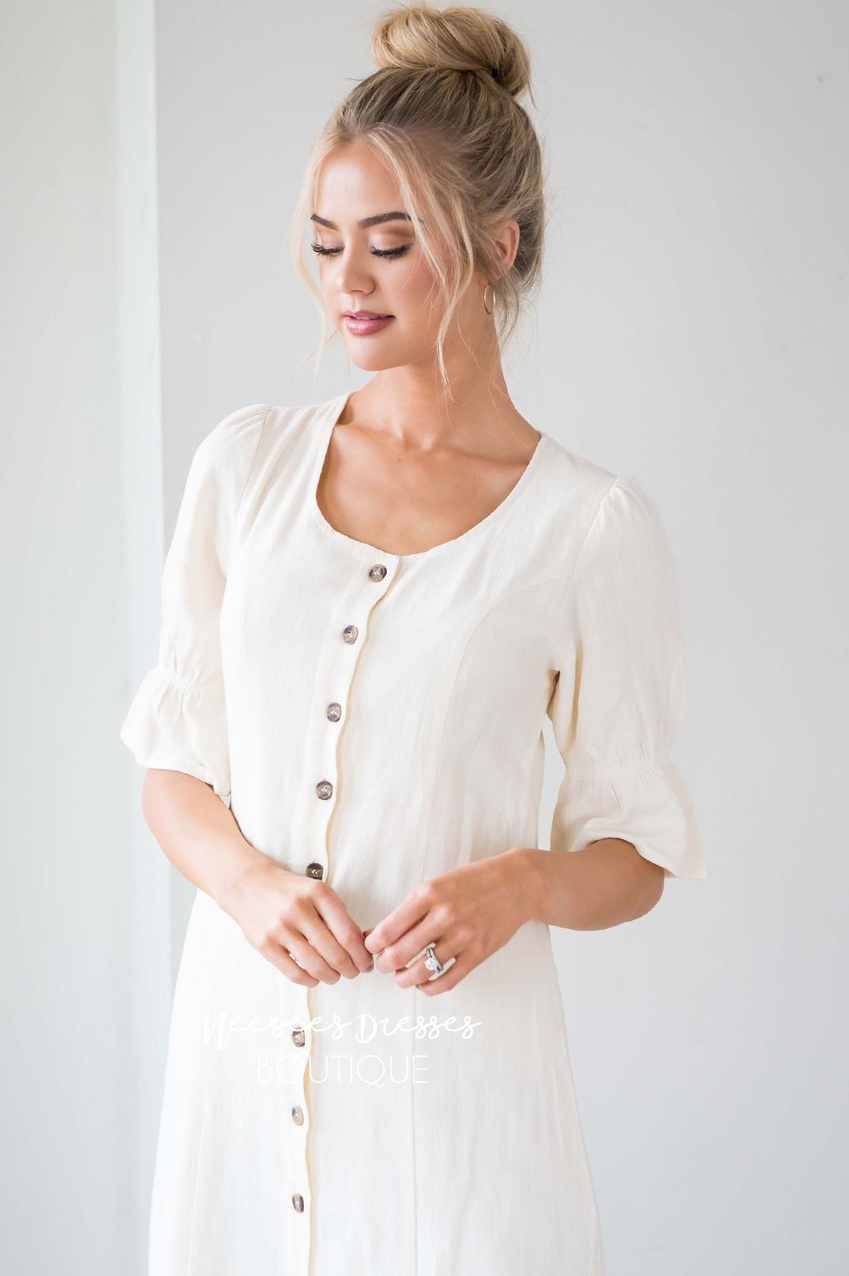 The Leslie Modest Dresses vendor-unknown