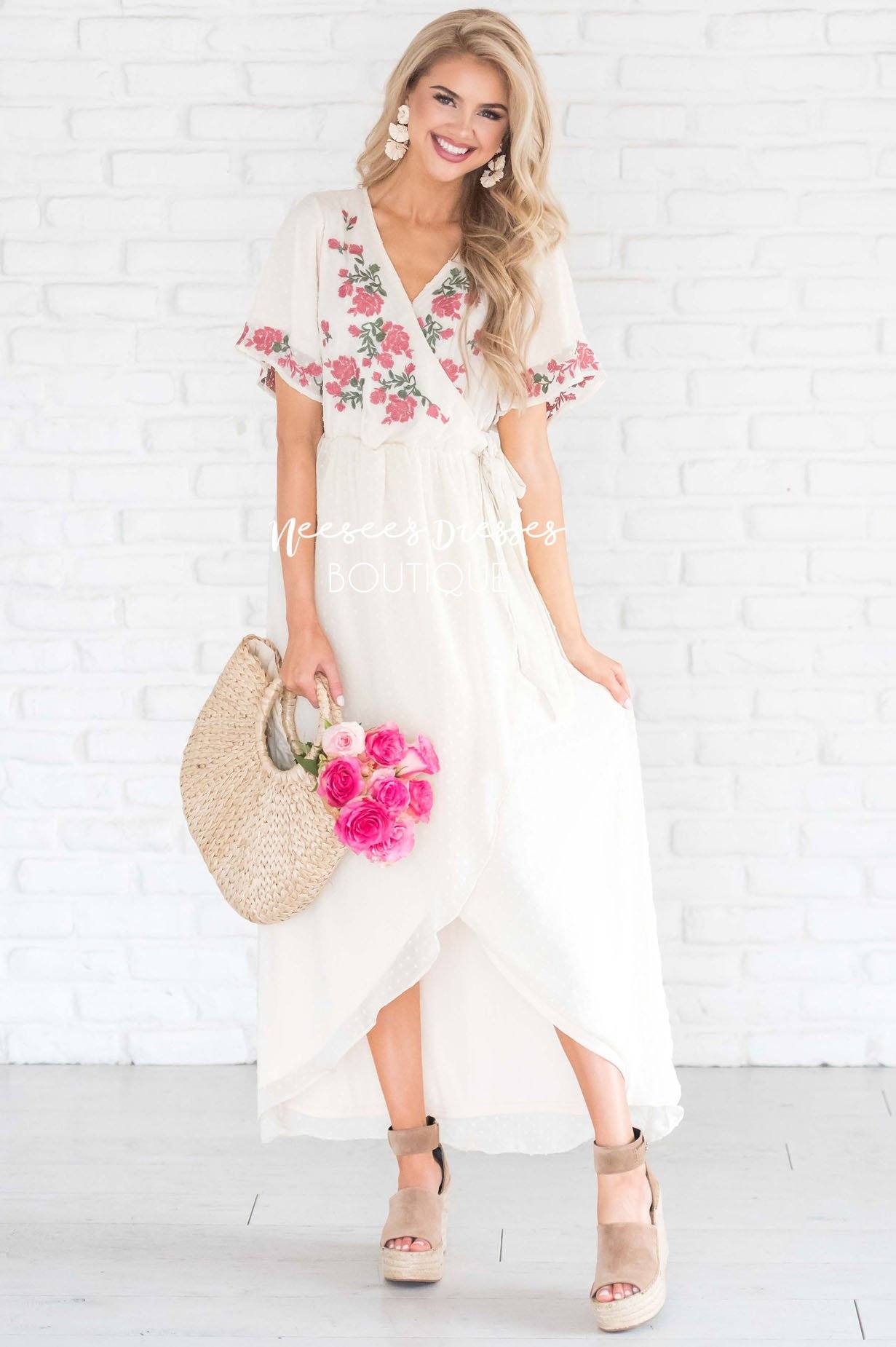 The Cara Modest Dresses vendor-unknown