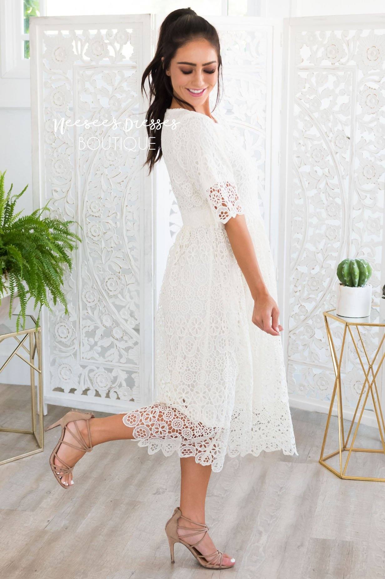 The Darci Modest Dresses vendor-unknown