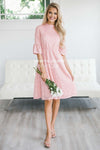 The Megan Modest Dresses vendor-unknown Blush Pink XS