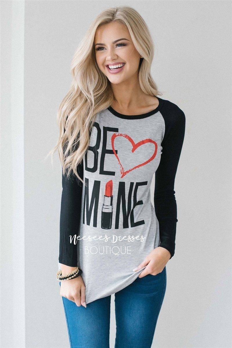 Be Mine Lipstick Top Tops vendor-unknown