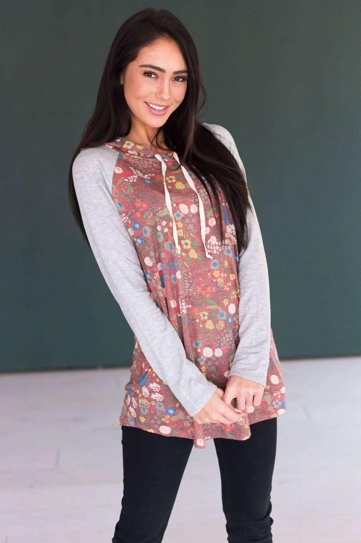 Daydream Believer Modest Hoodie Modest Dresses vendor-unknown