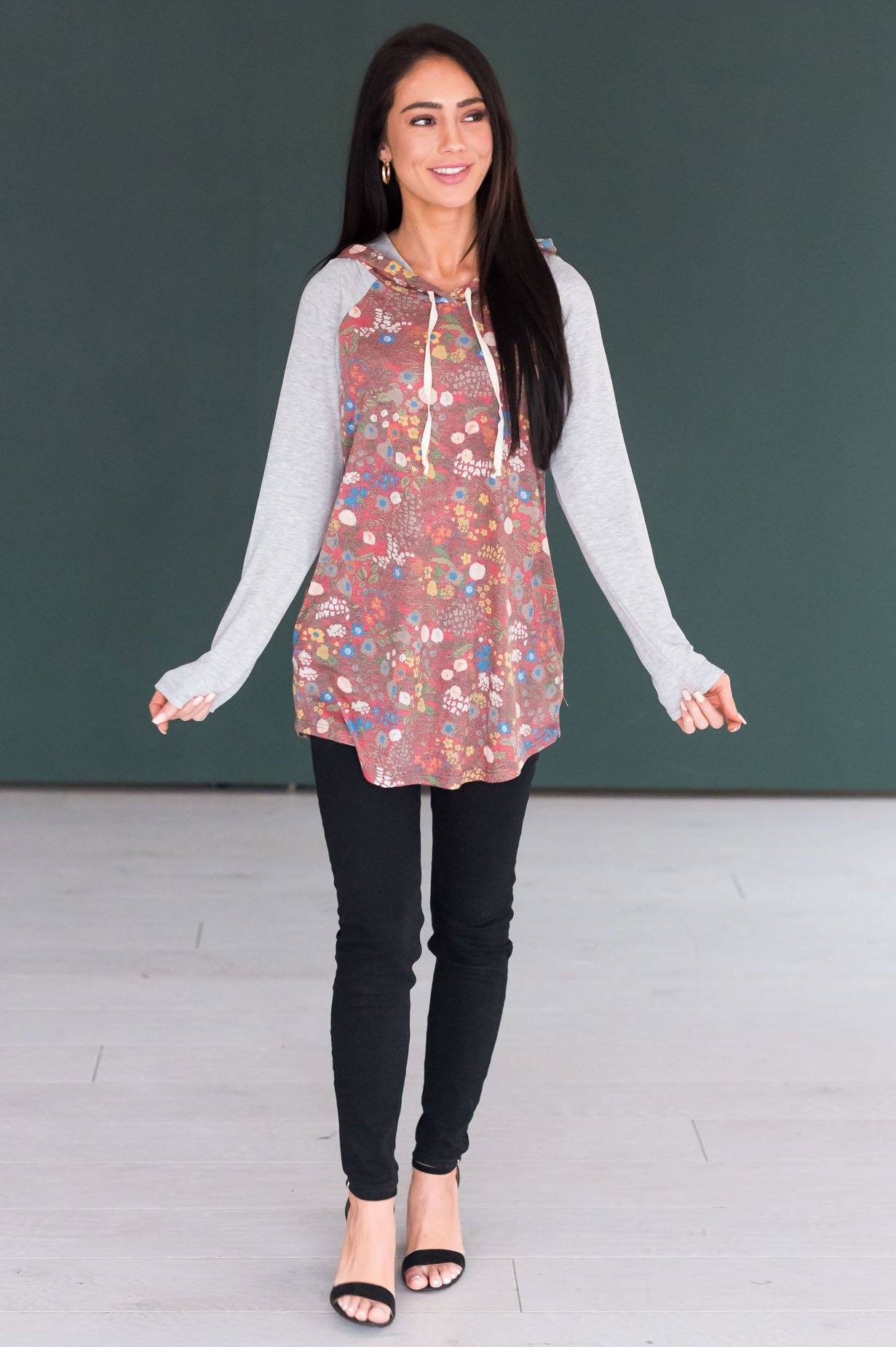 Daydream Believer Modest Hoodie Modest Dresses vendor-unknown